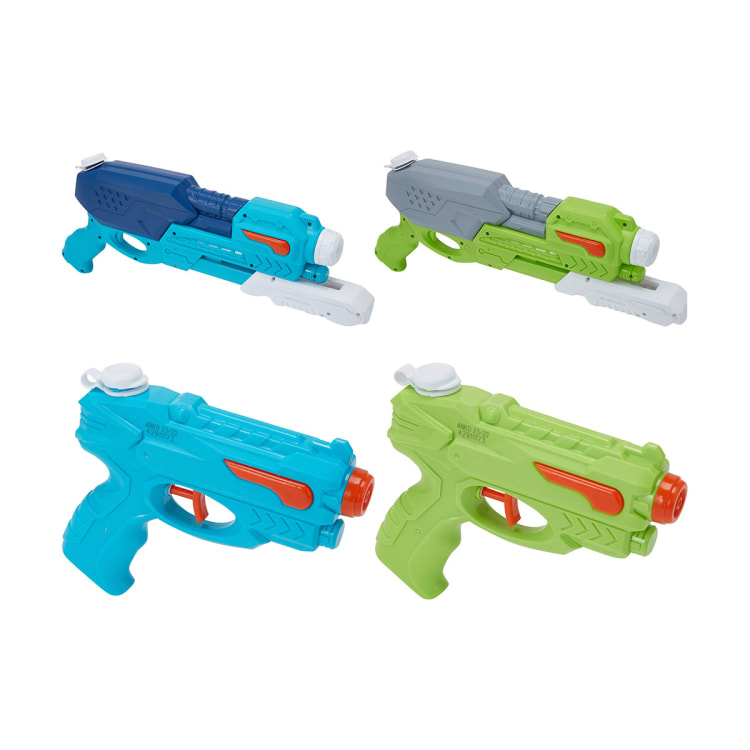 4 Pack Water Guns Kmart