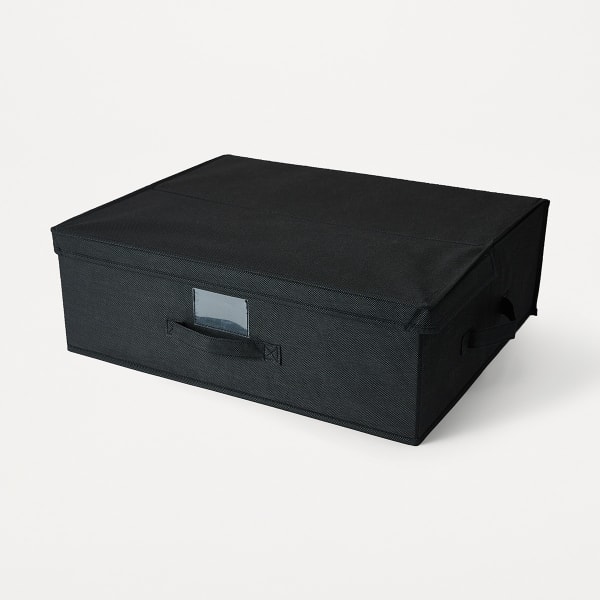 Underbed Storage Box - Black - Kmart