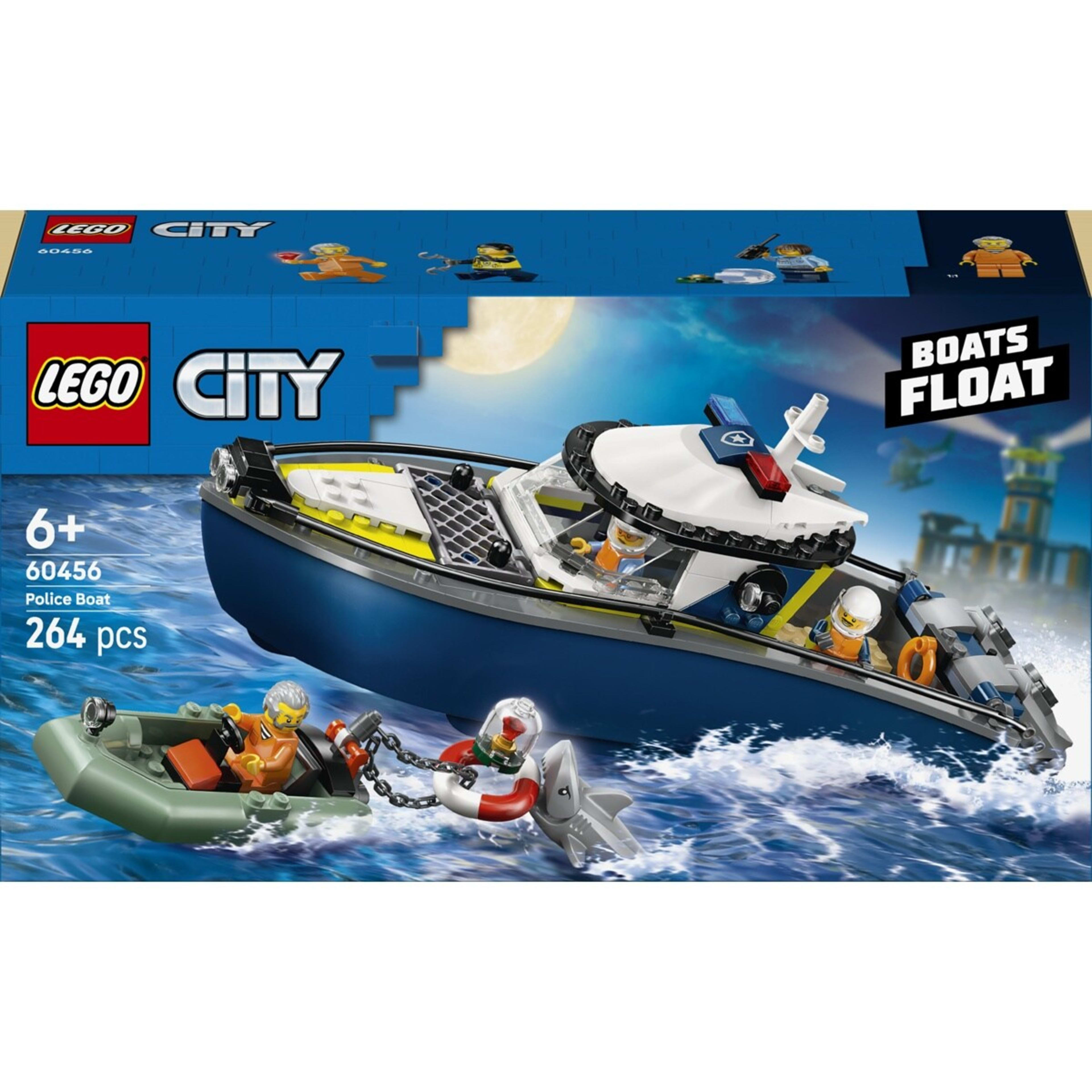 1 LEGO City Police Boat Chase 60456