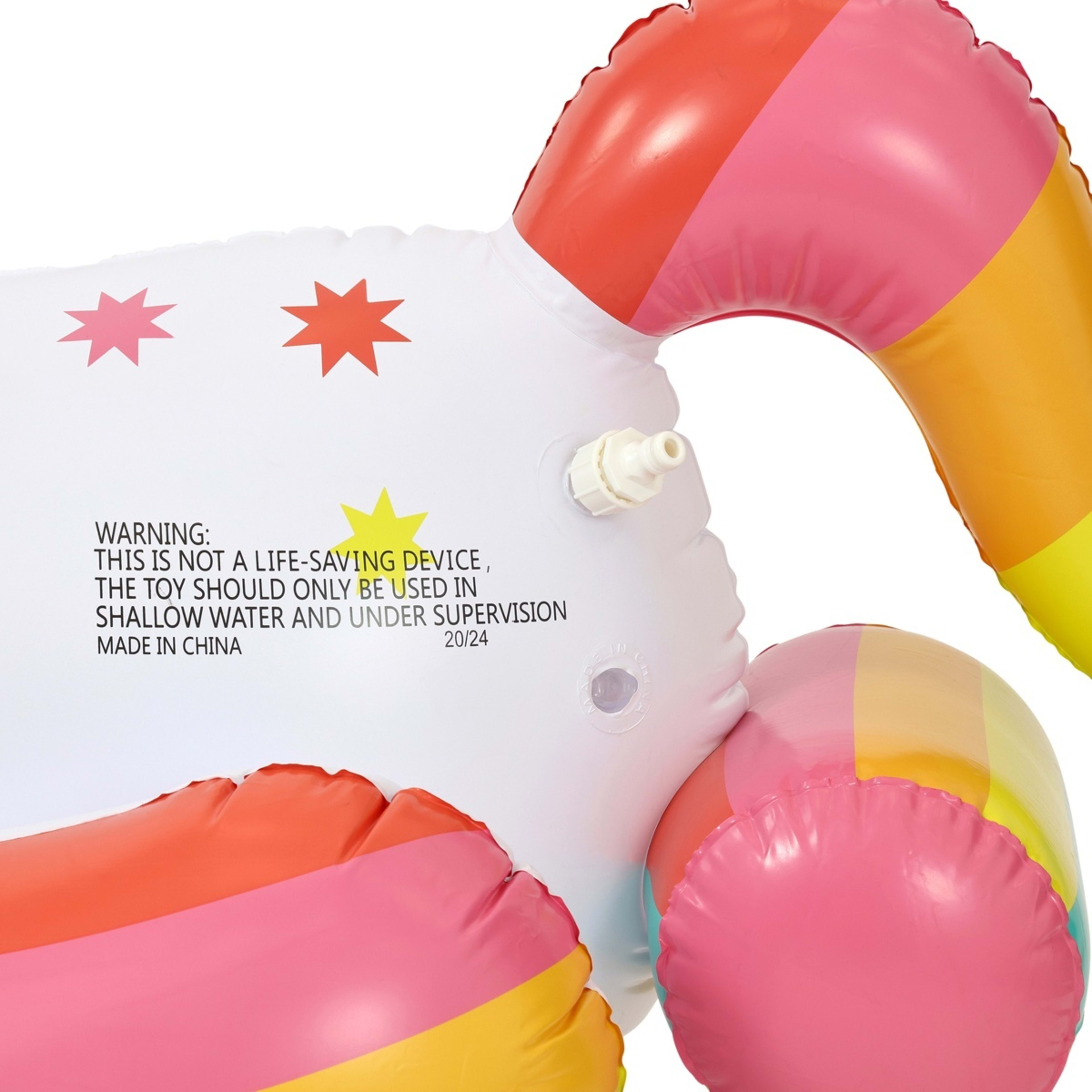 7 Inflatable Unicorn Ride on Sprinkler, 7 of 9