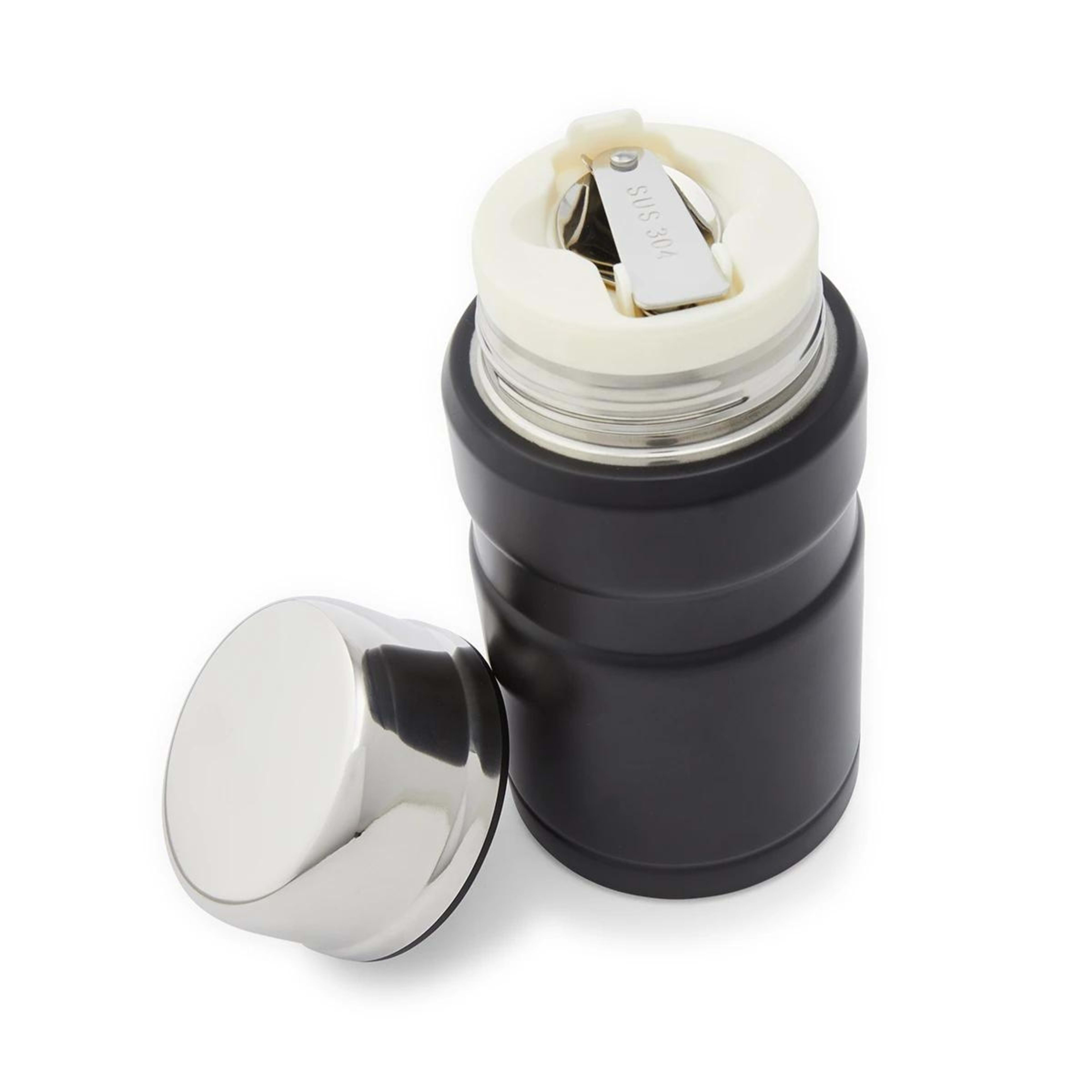 4 700ml Food Flask with Spoon, 4 of 9