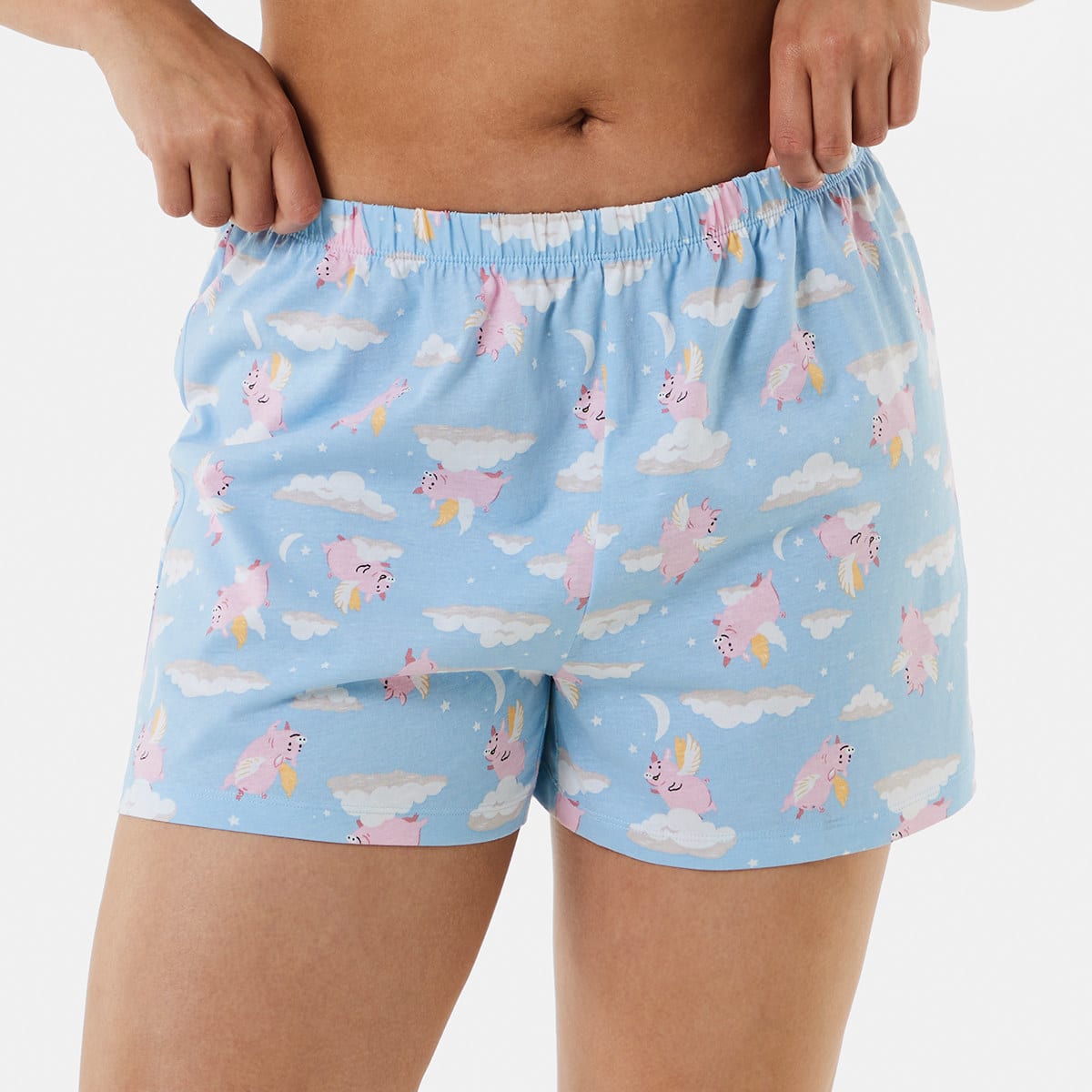 Printed Sleep Shorts Kmart