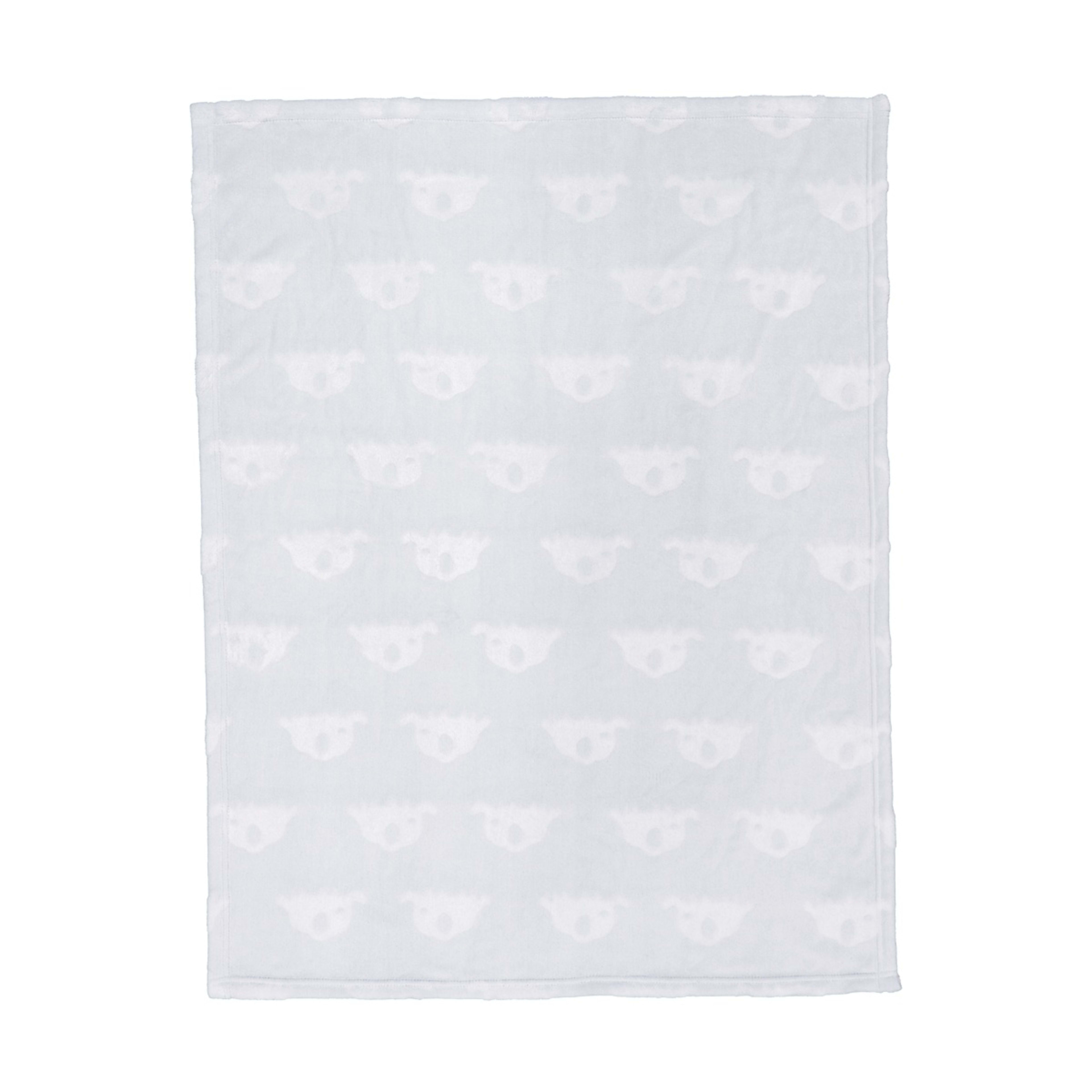 4 Coral Fleece Throw - Elephant, 4 of 5