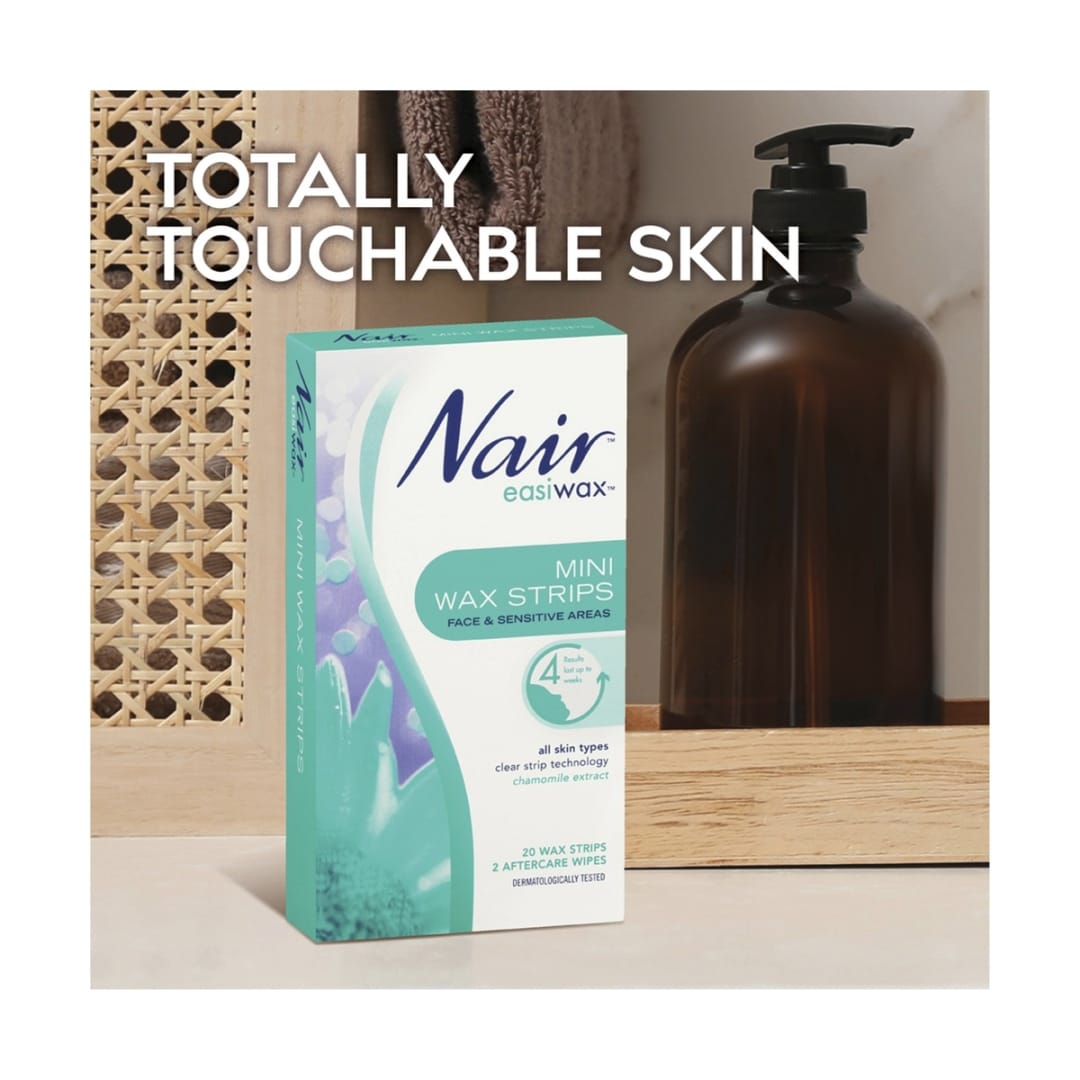 Nair 20 Pack Easiwax Mini Wax Strips Kmart