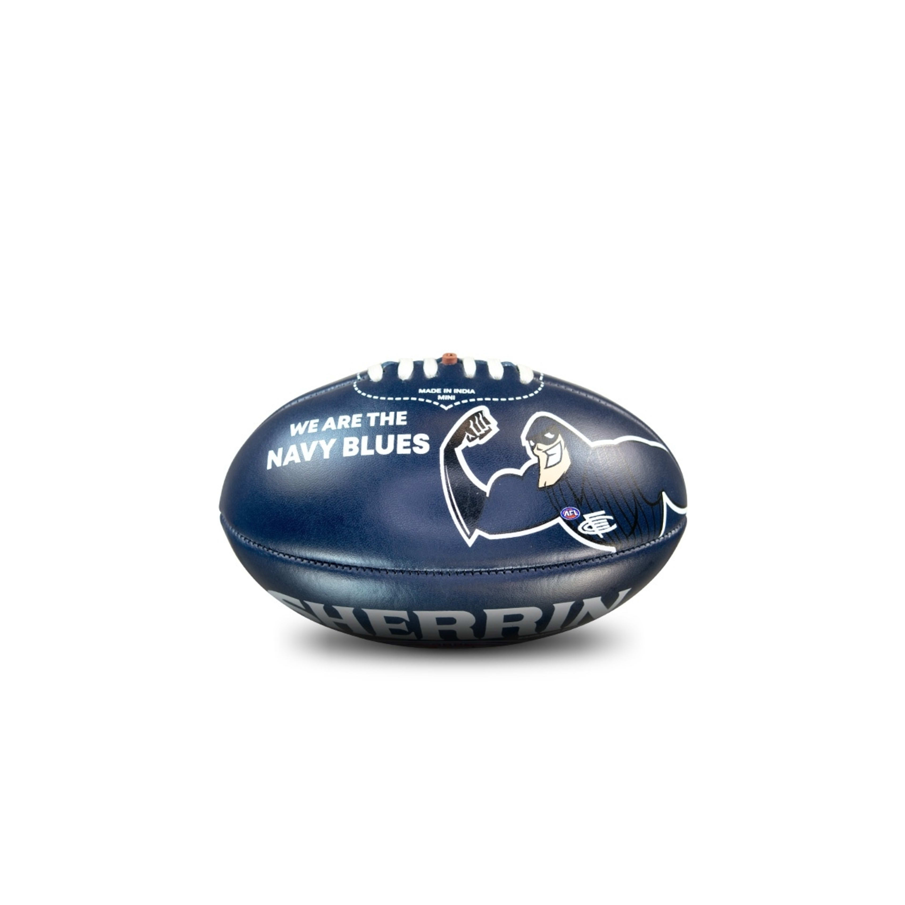 1 Sherrin AFL Carlton Blues Ball