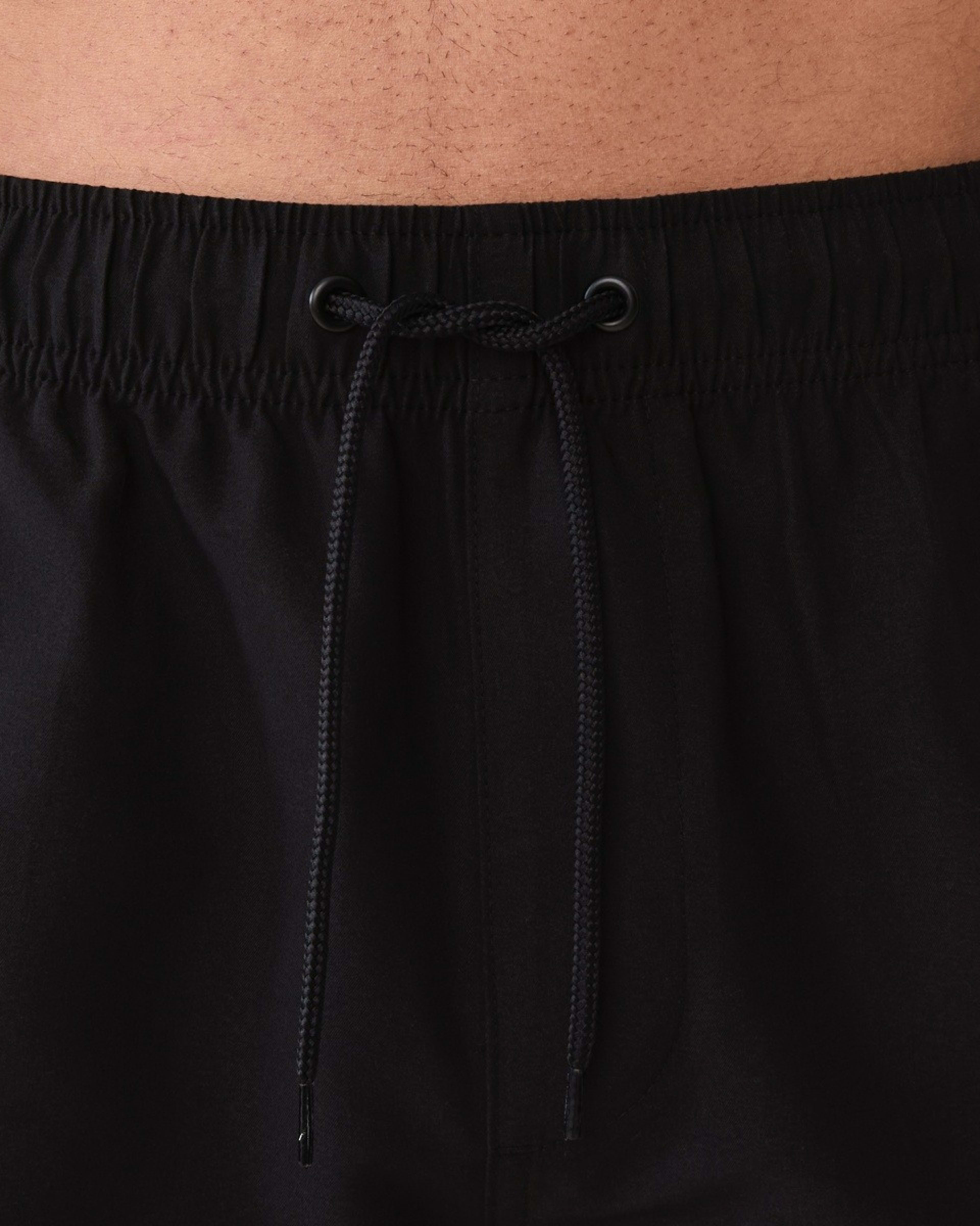 4 Elastic Waist Regular Cargo Boardshorts BLACK, 4 of 5