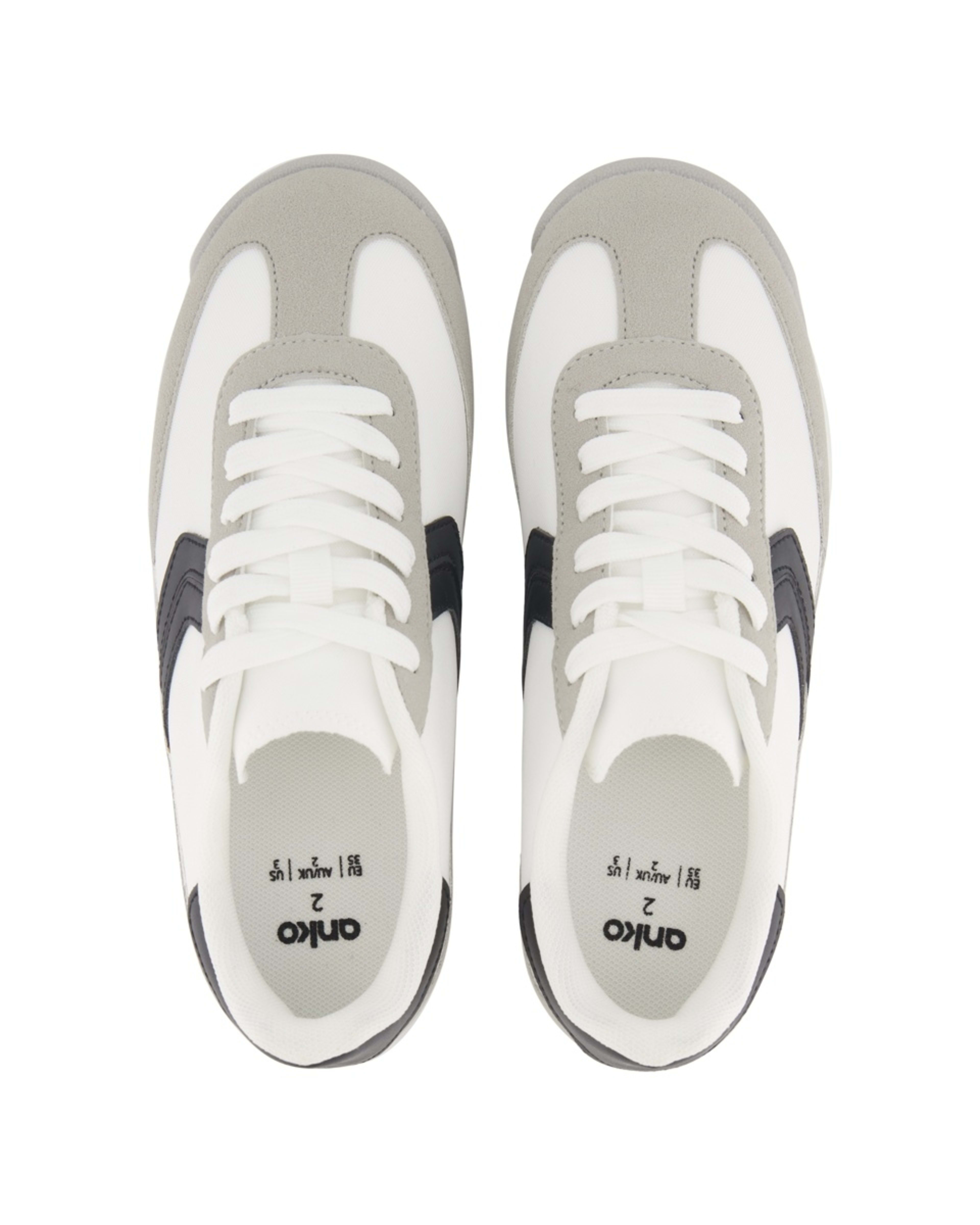 2 Senior Retro Sneakers WHITE, 2 of 5