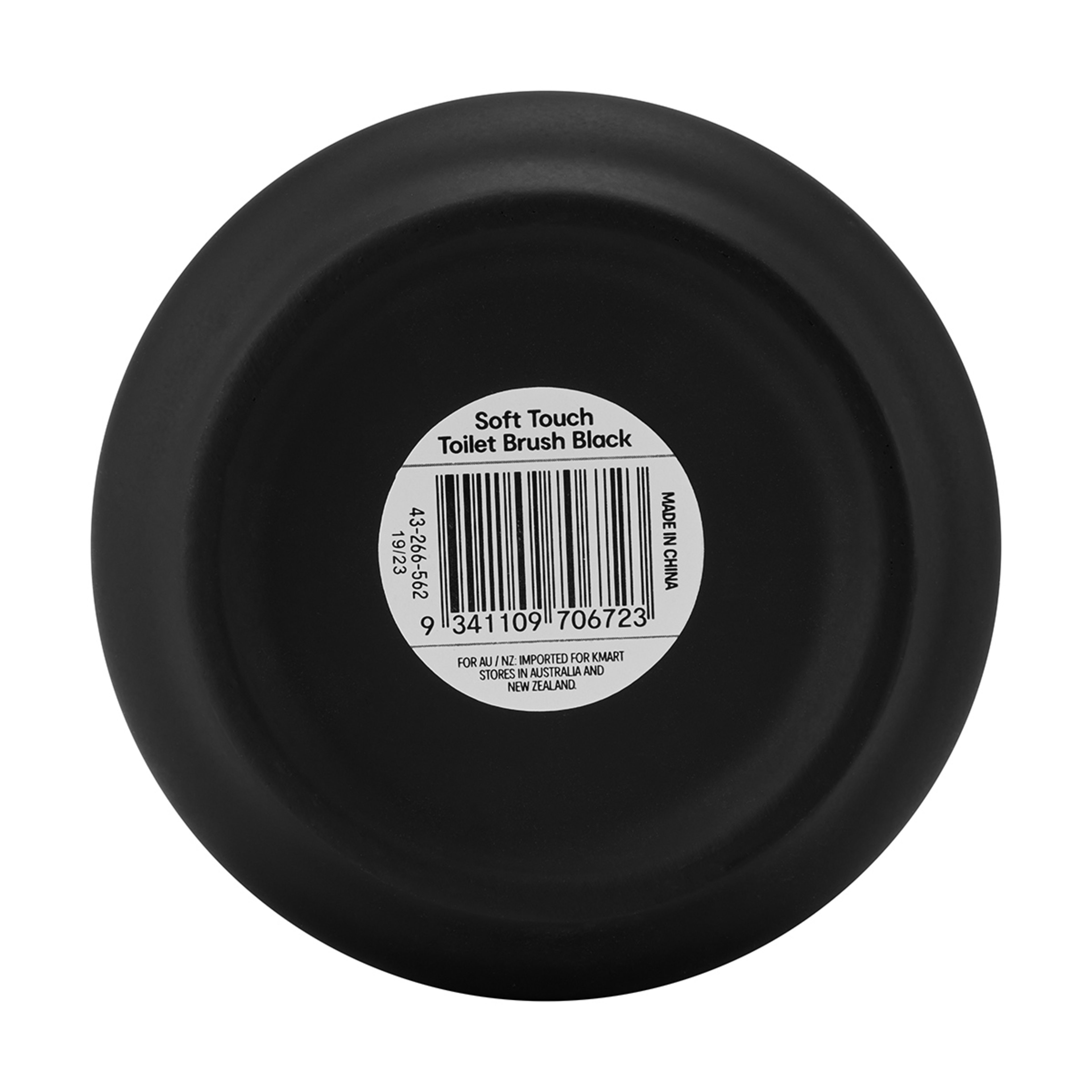 Soft Touch Toilet Brush Black Kmart