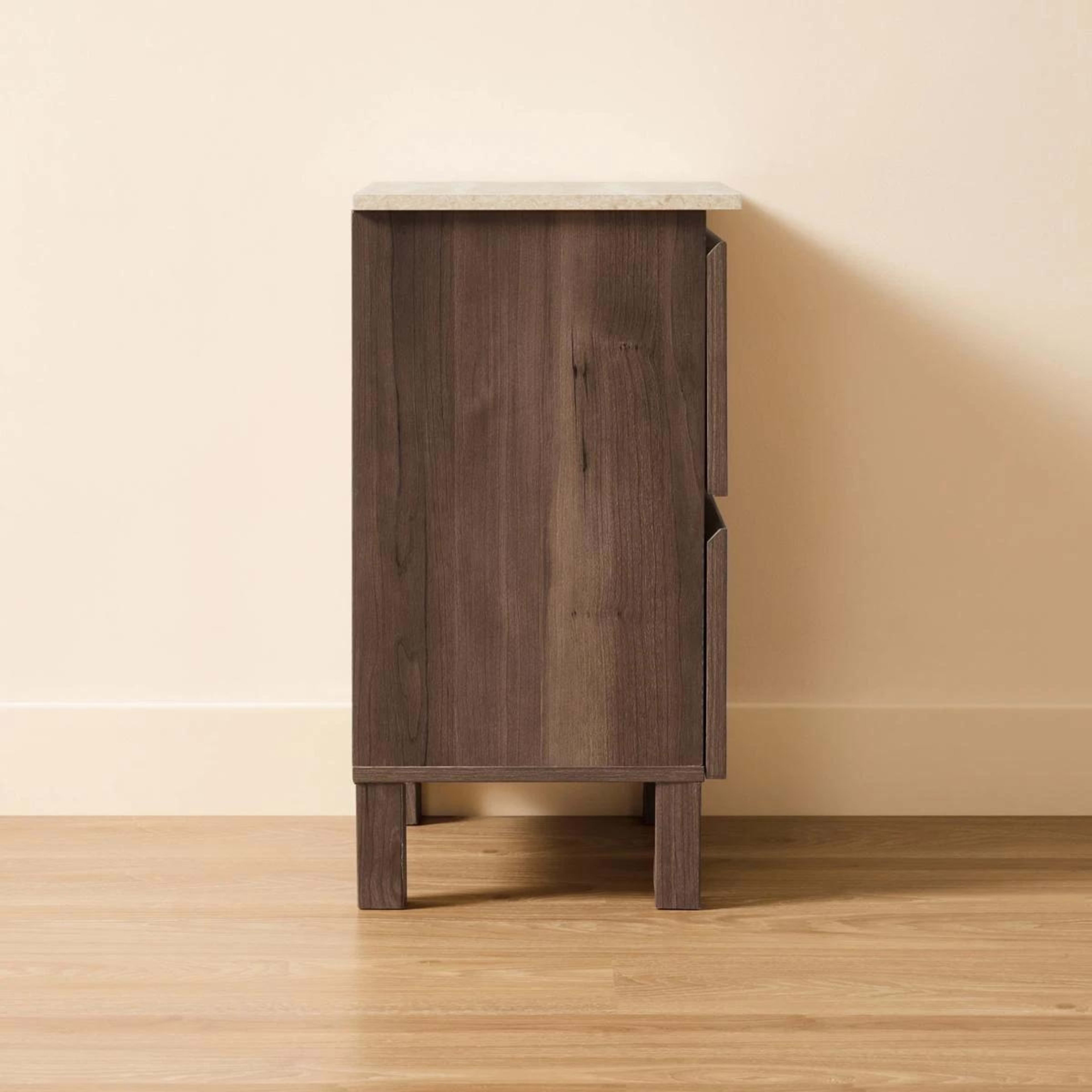 5 Bailey Bedside Table Walnut Look, 5 of 8