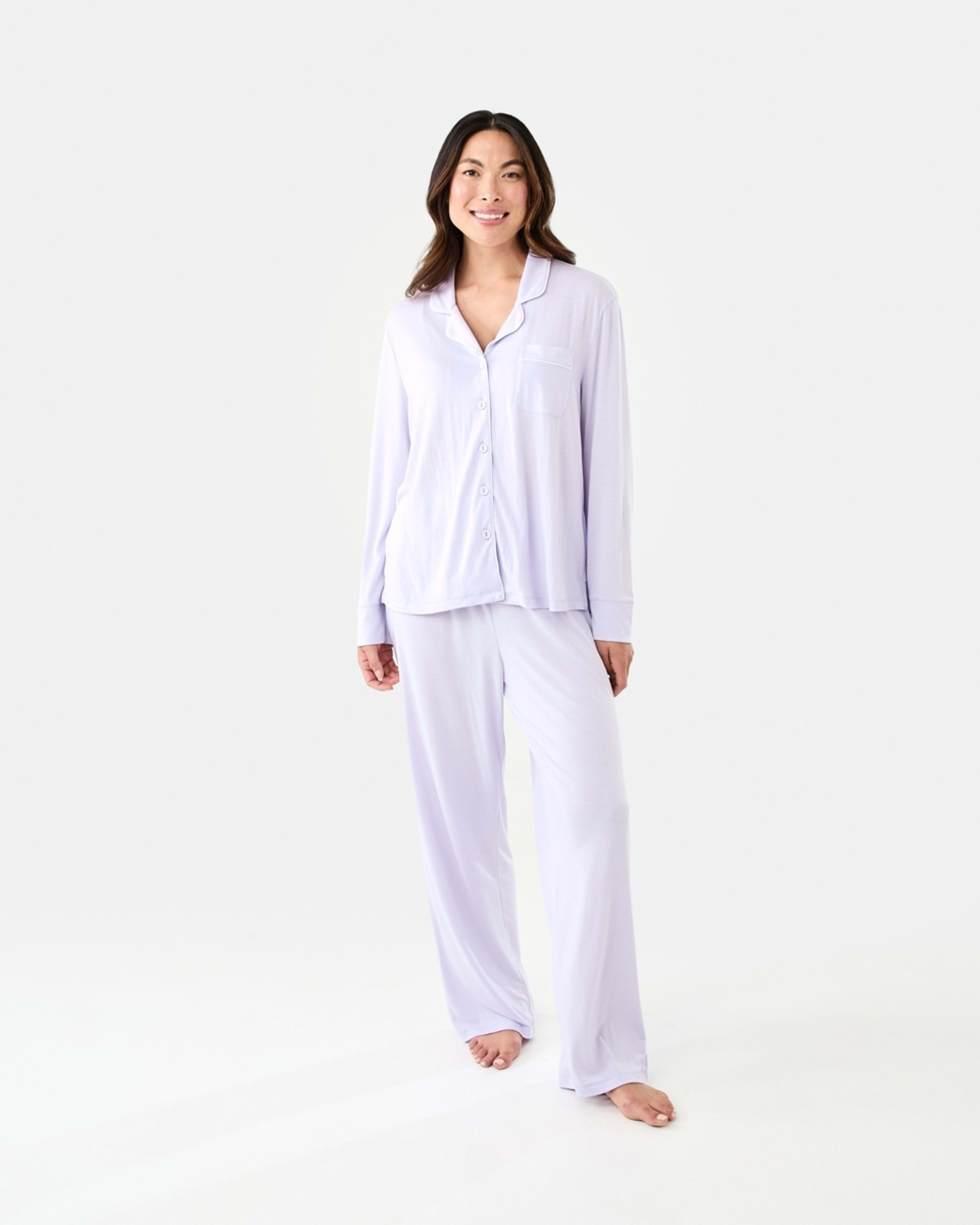 1 Long Sleeve Top and Pants Comfort Pyjama Set Lily Laven