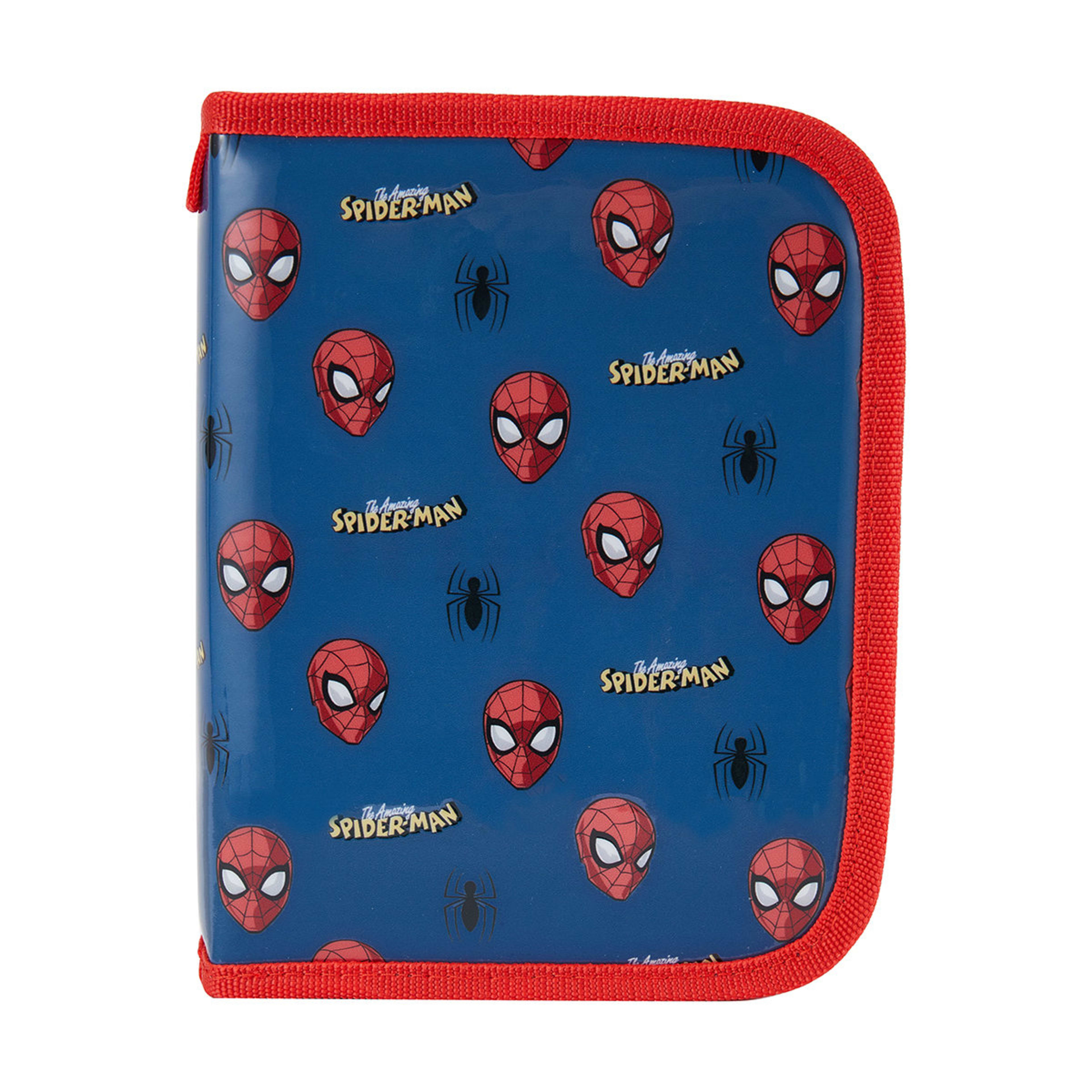Marvel SpiderMan Pencil Case Set Kmart NZ