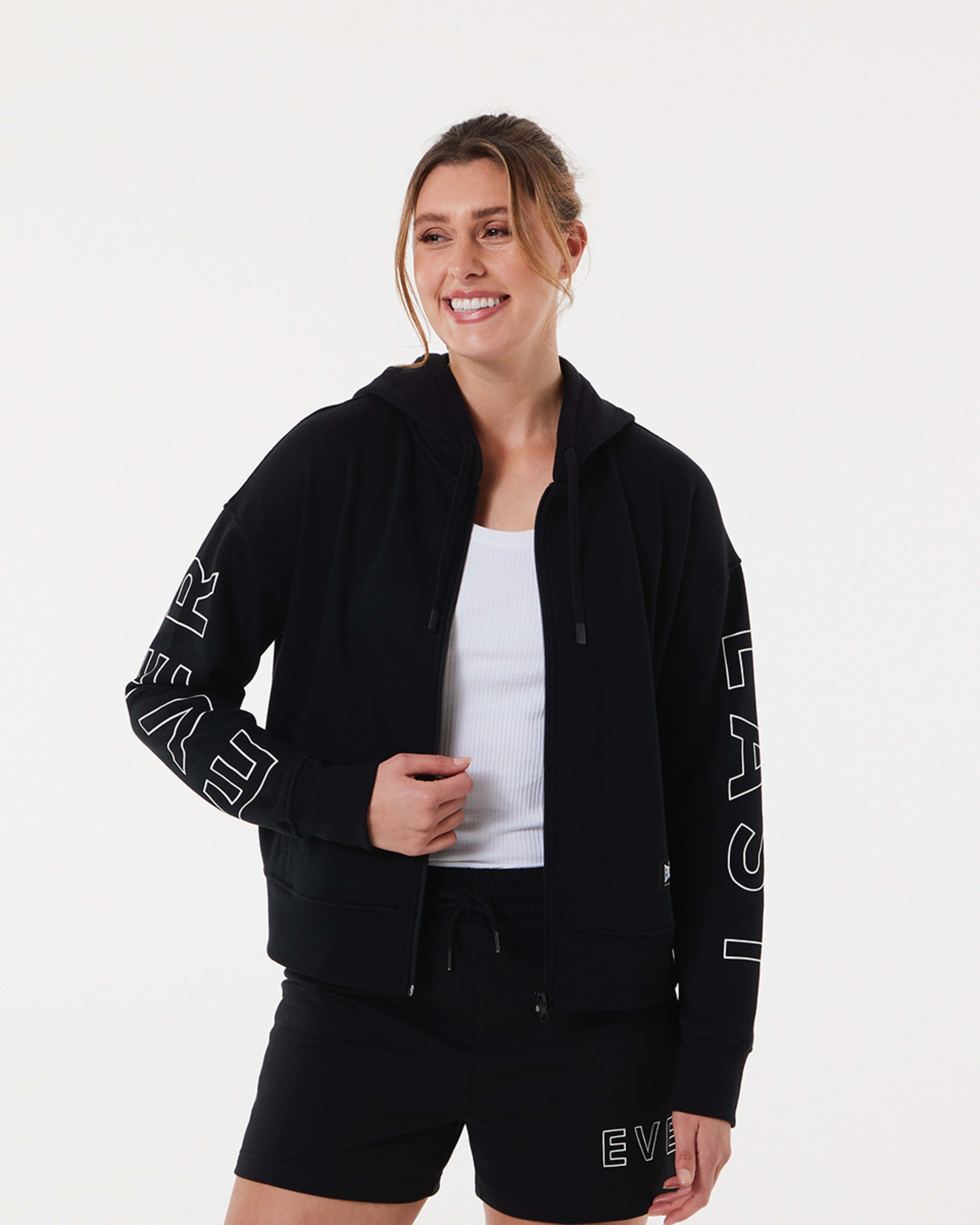 Active Everlast Womens Zip Through Hoodie Kmart