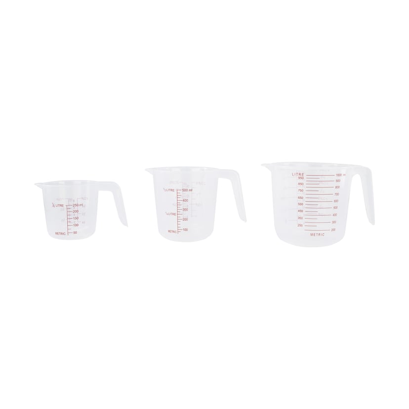 Set of 3 Measuring Jugs Kmart