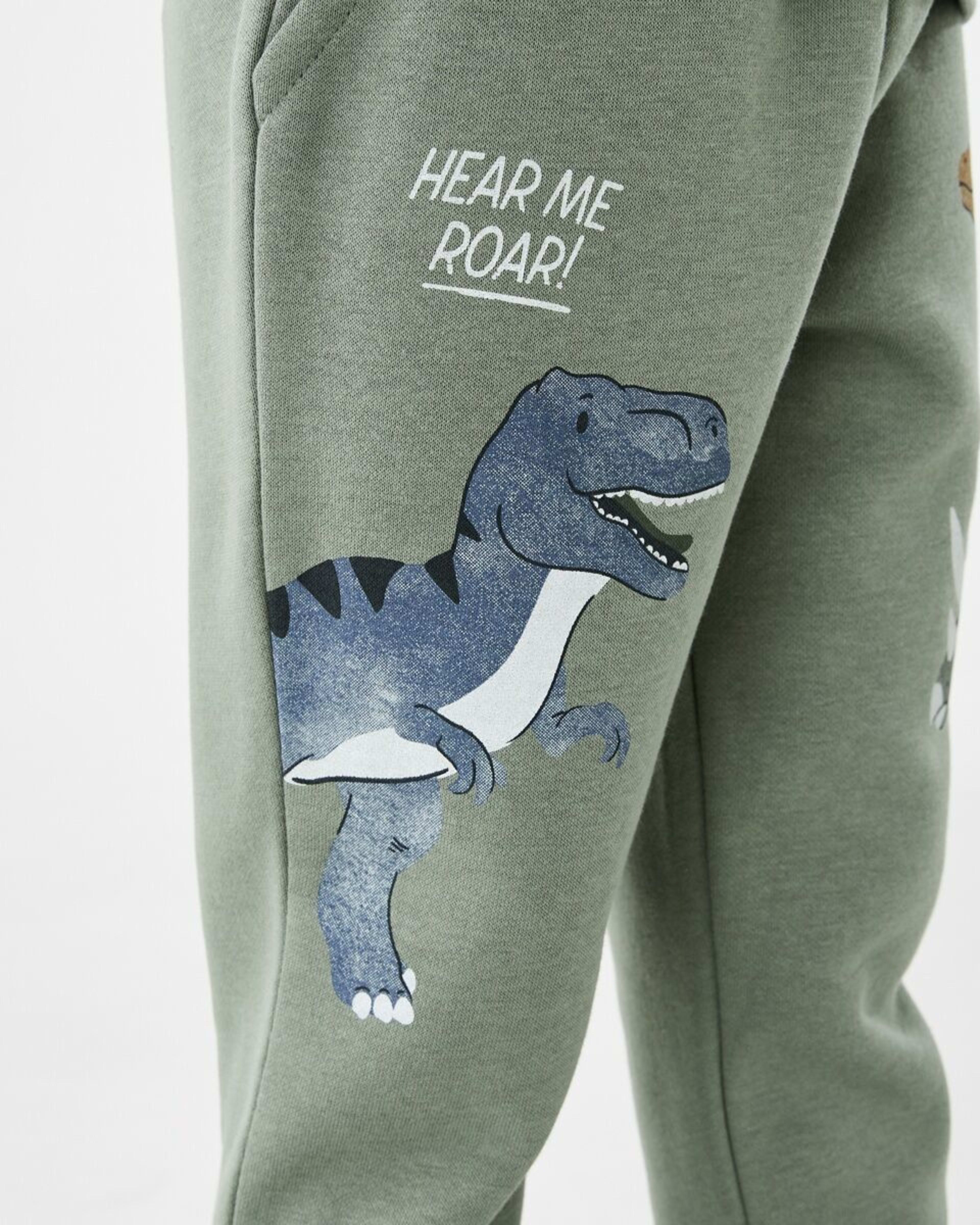 5 Print Trackpants Grn Dino, 5 of 8