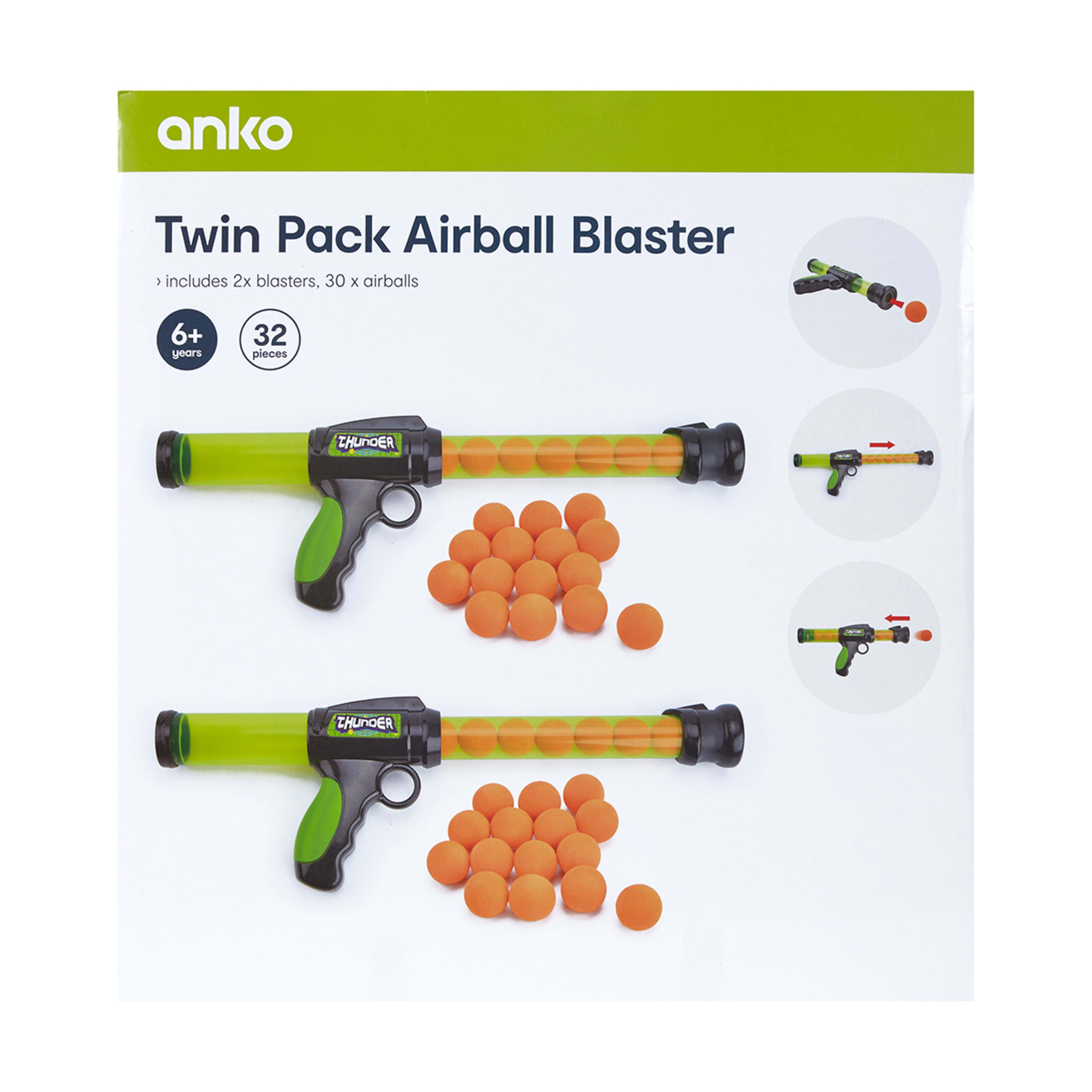9 Twin Pack Airball Blaster, 9 of 9