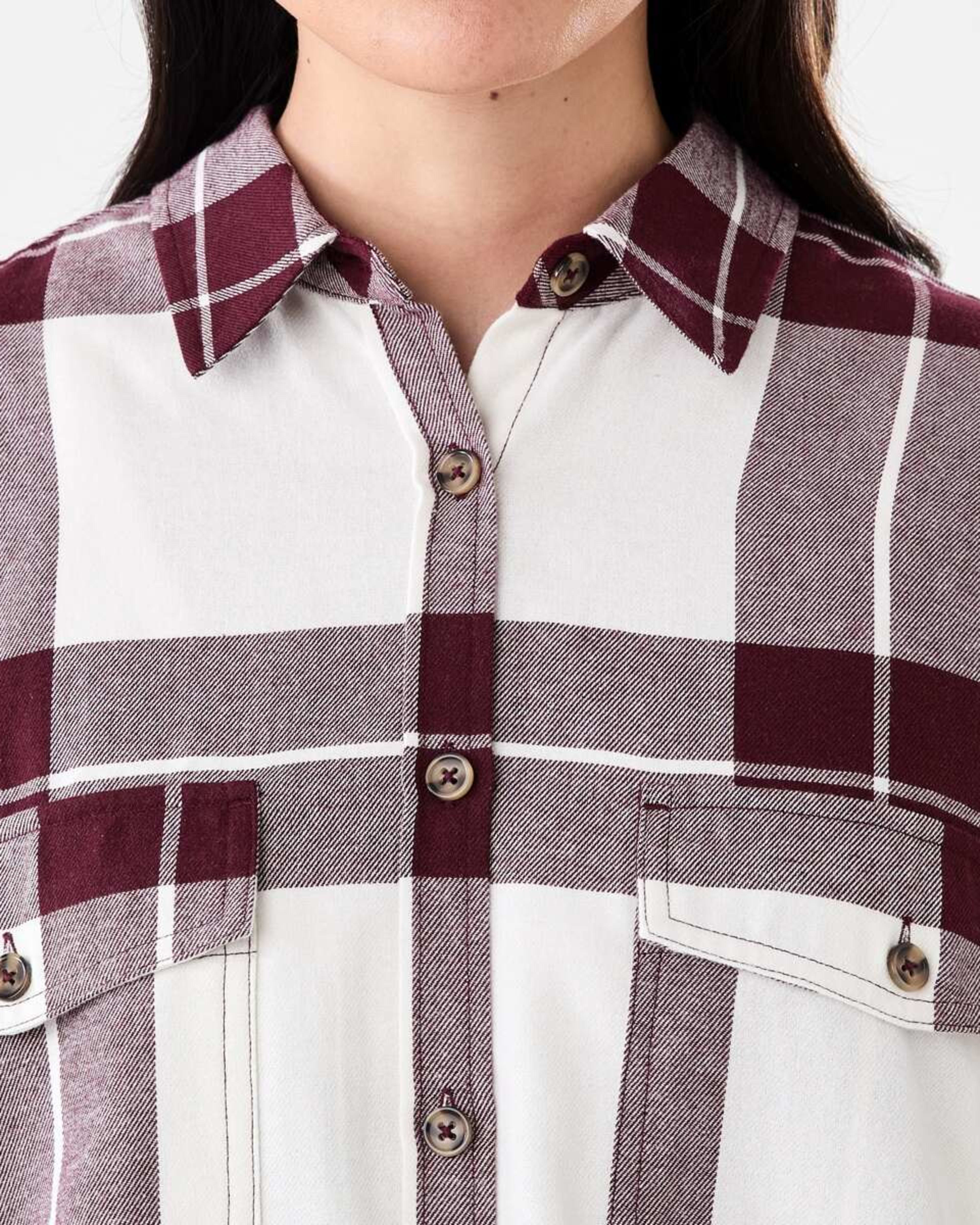 5 Long Sleeve Brushed Check Shirt Abi Check, 5 of 7