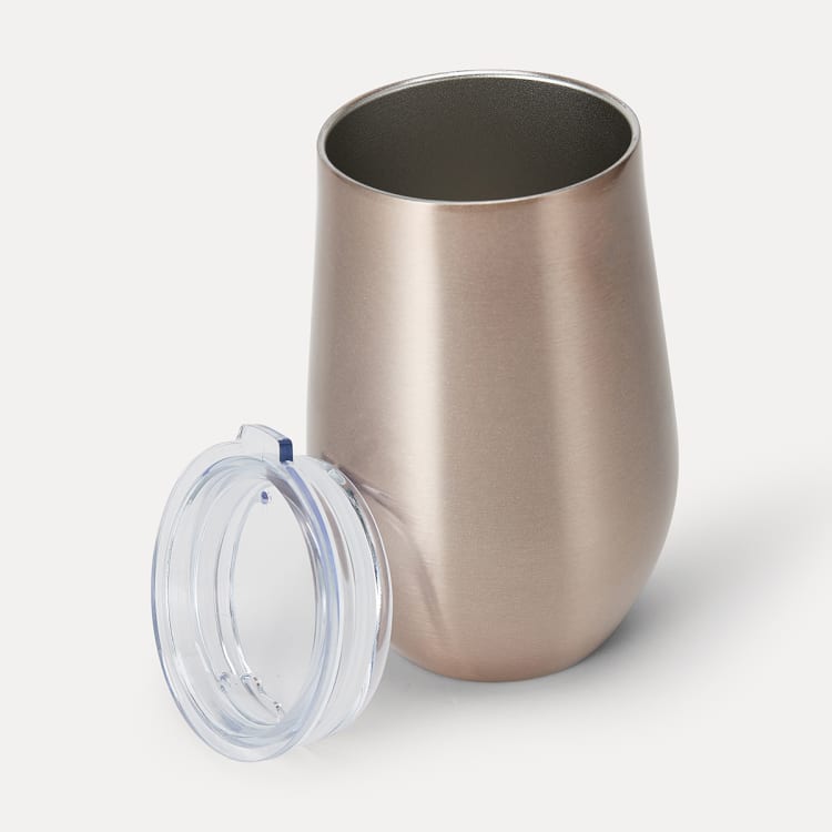 340ml Gold Look Stainless Steel Reusable Tumbler Kmart