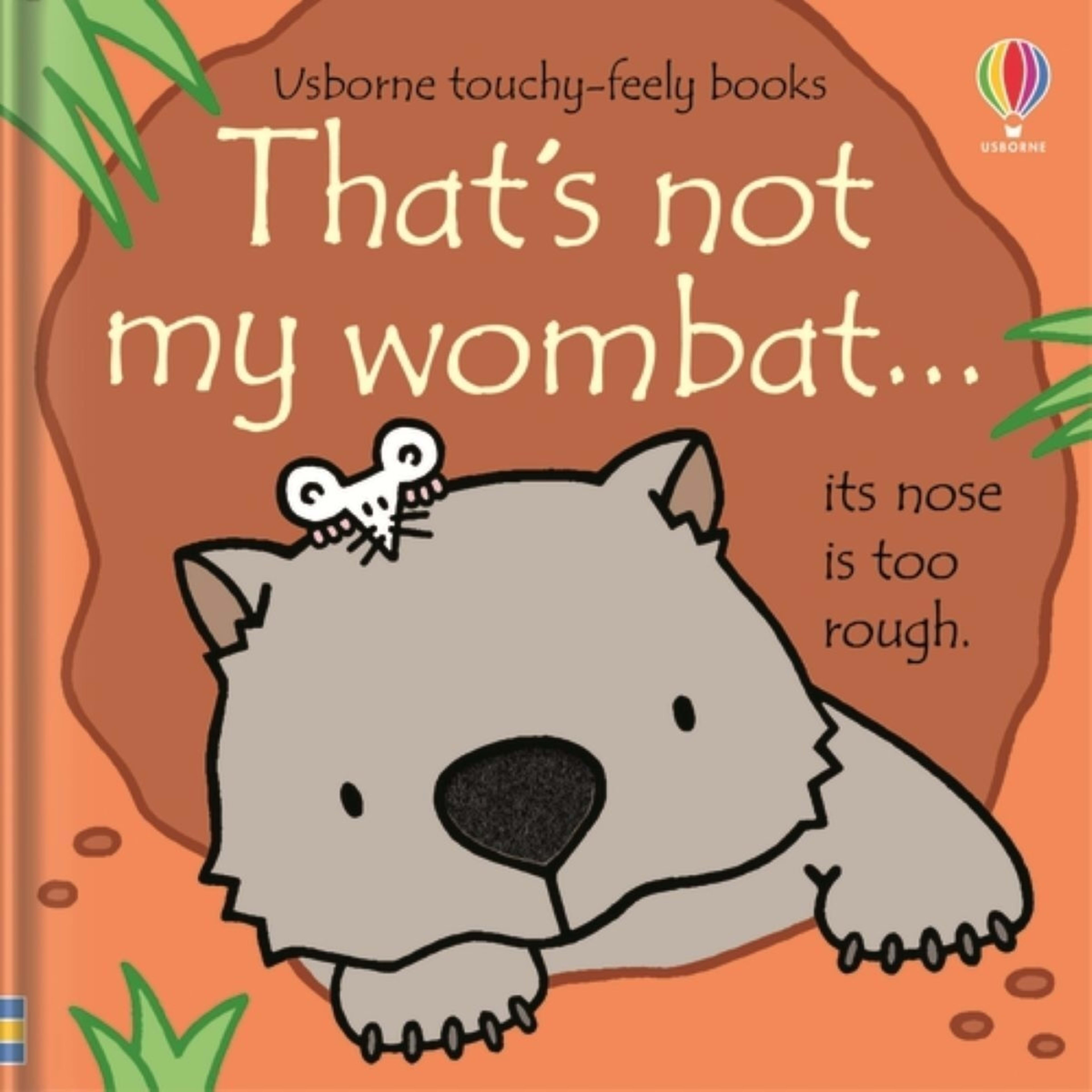 1 That's Not My Wombat by Fiona Watt - Book