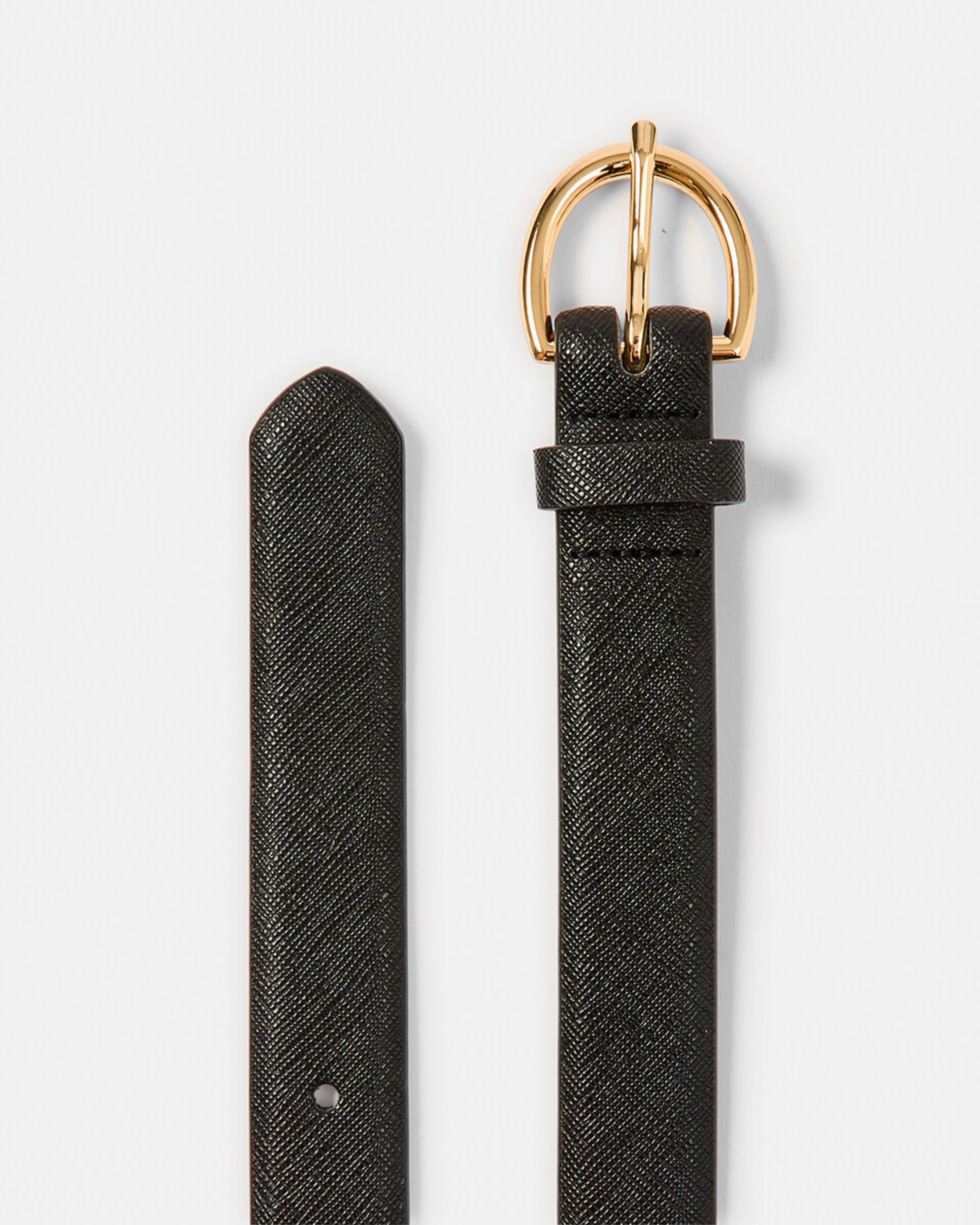 2 Skinny Dress Belt Black, 2 of 3