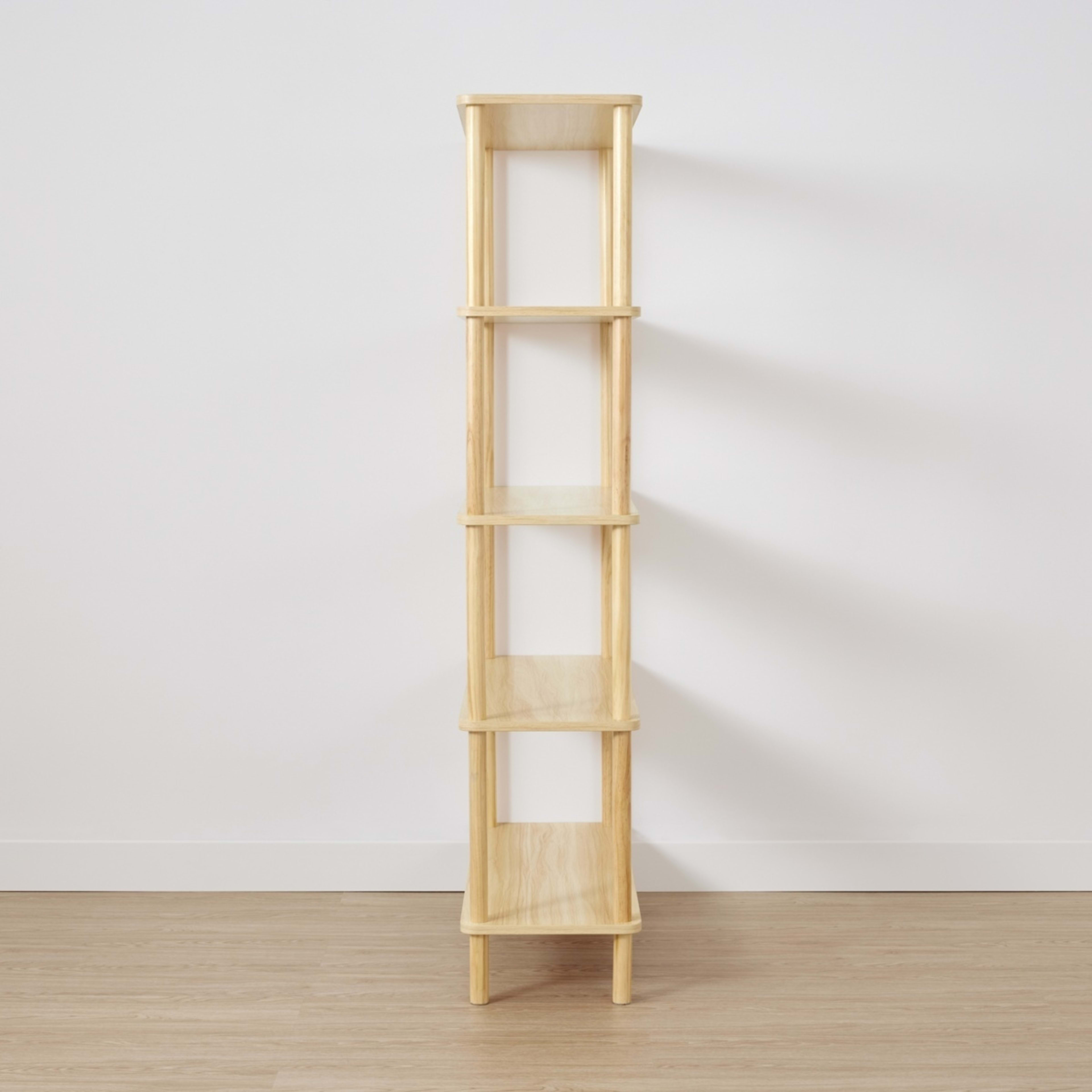 4 Tall Oak Bookshelf, 4 of 10
