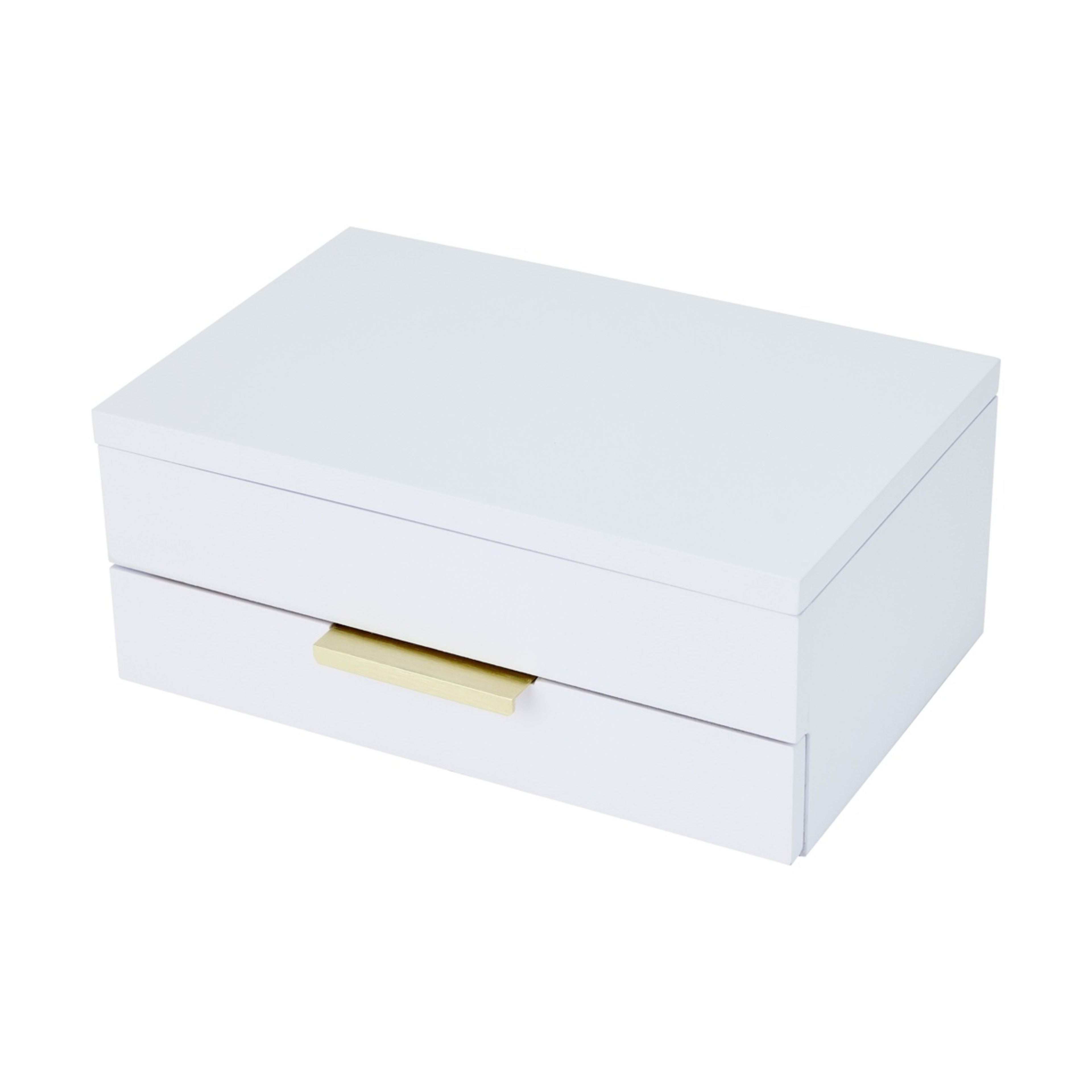 3 2 Tier Lilac Jewellery Box, 3 of 9