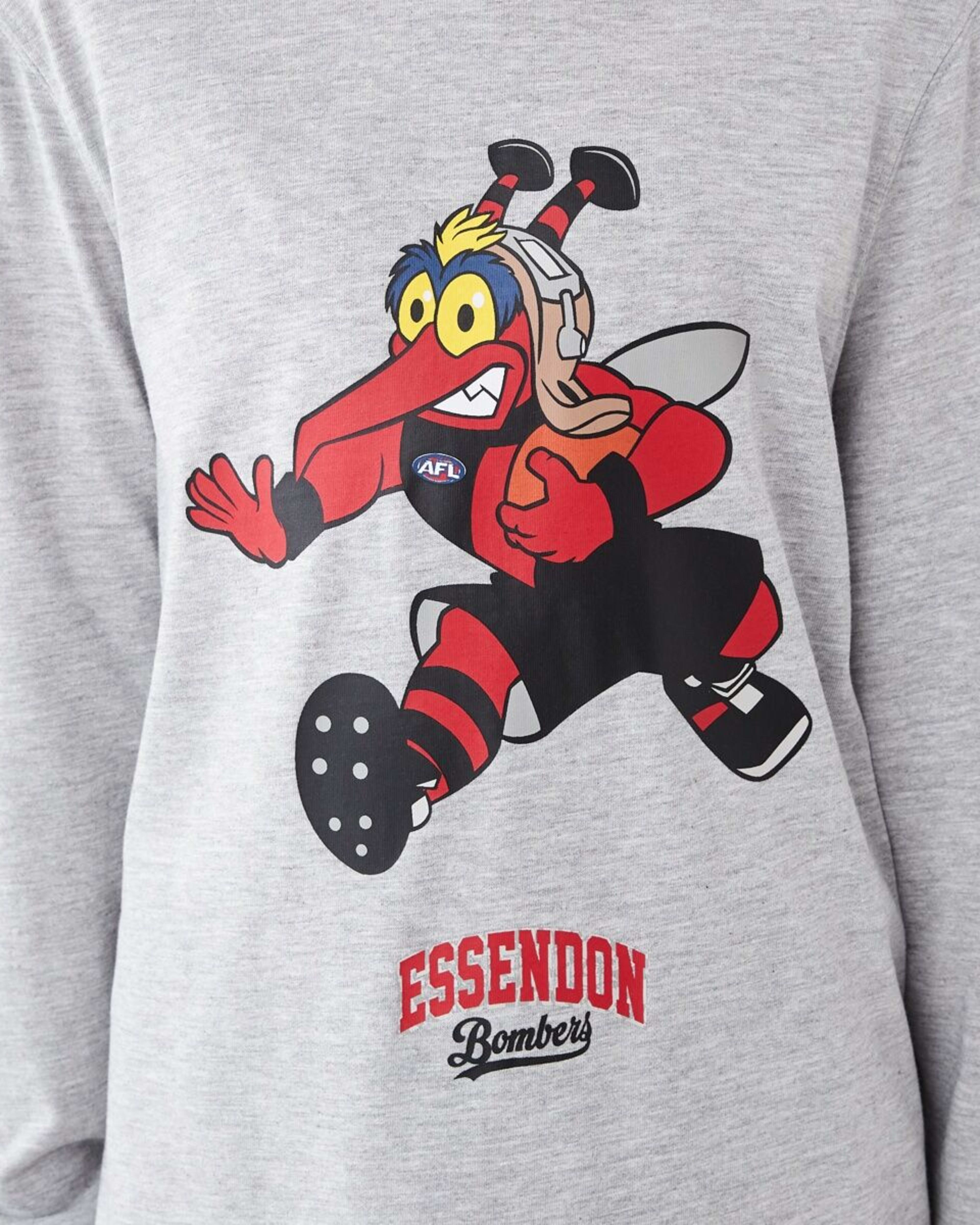 4 Official AFL Kids Pyjama Set Essendon, 4 of 9