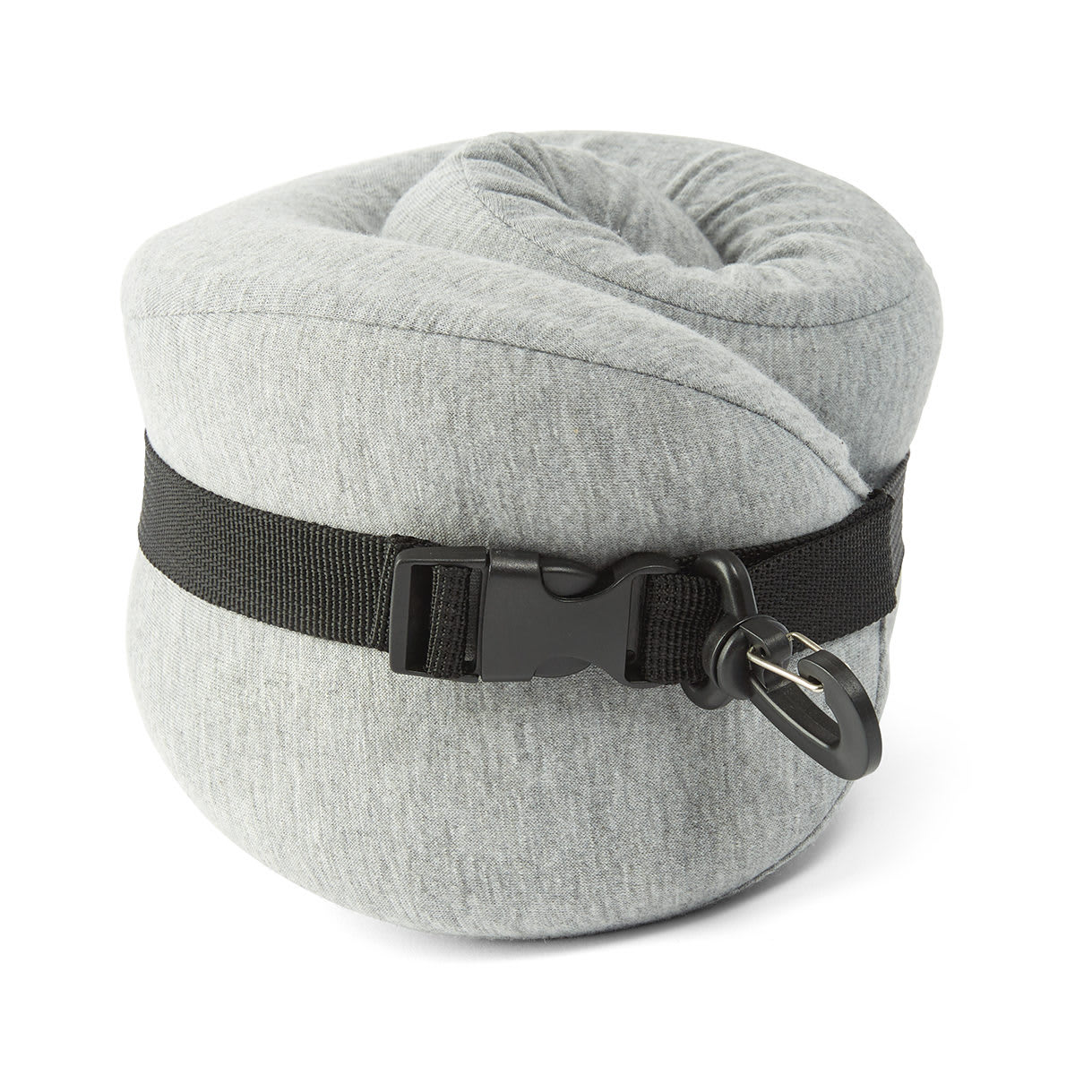 Roll Up Travel Pillow Memory Foam Grey Kmart