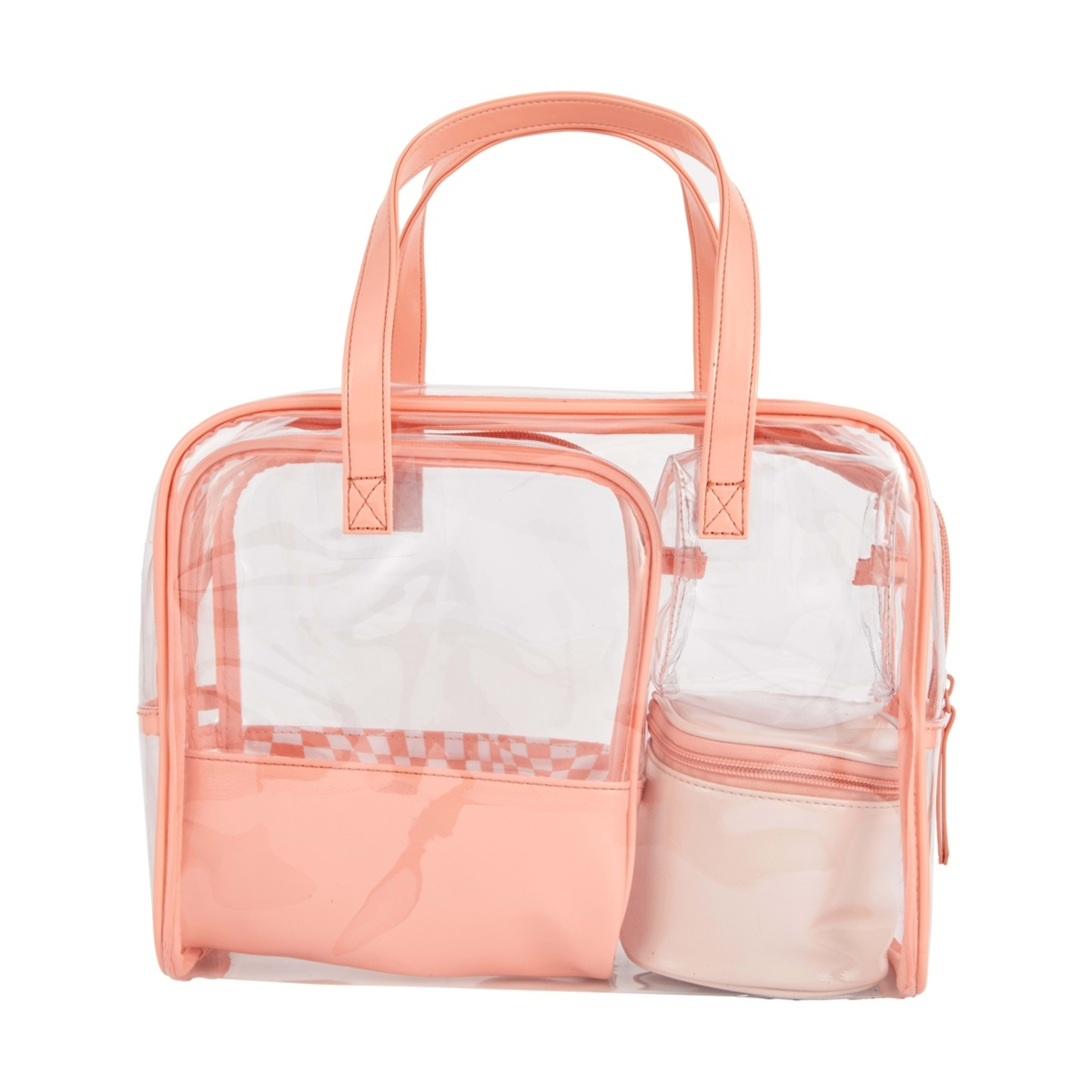 1 OXX Cosmetics 4 Piece Makeup Bag - Orange