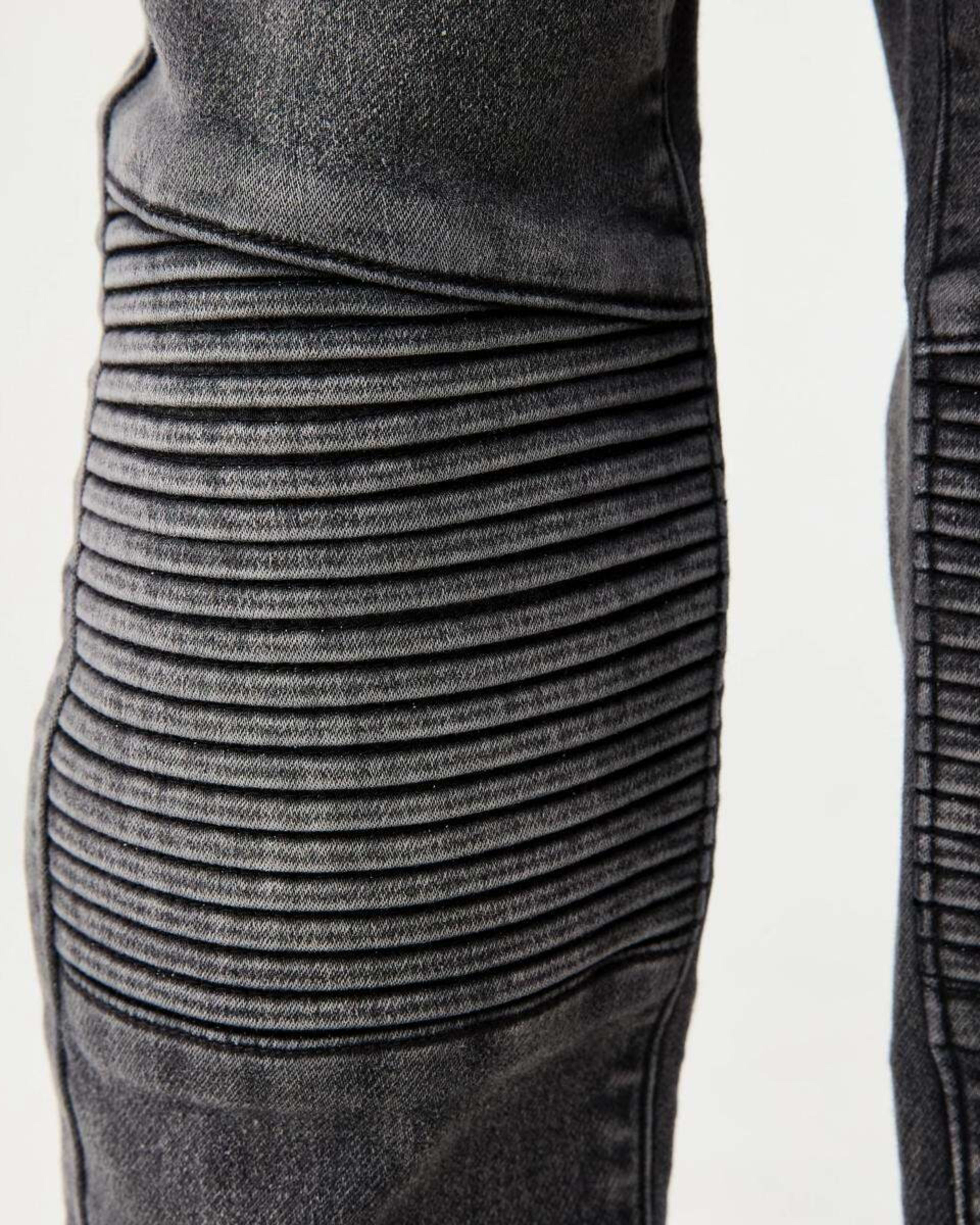 5 Moto Denim Jeans BLACK LIGHT WASH, 5 of 9