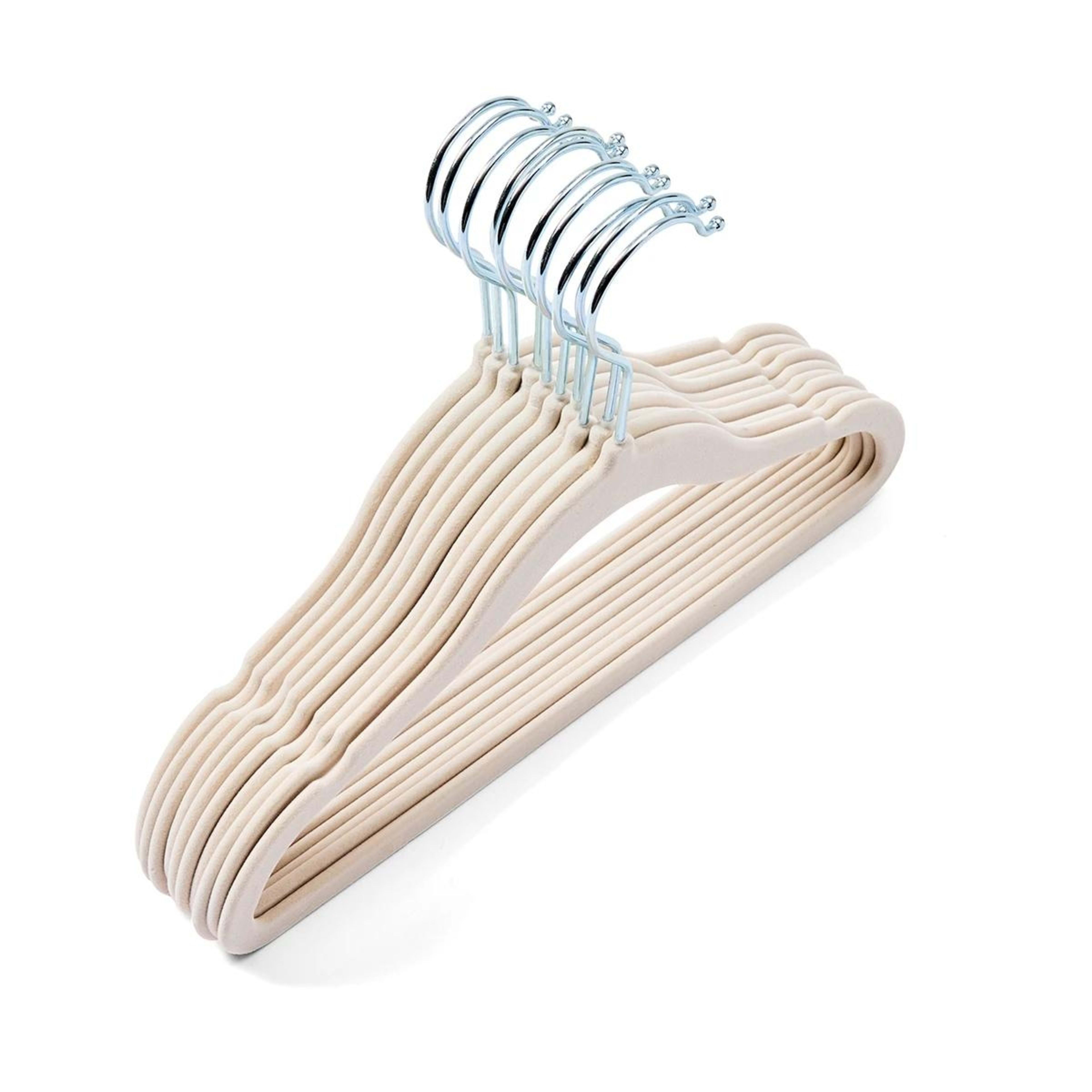 6 10 Pack Kids Flocked Hangers, 6 of 8