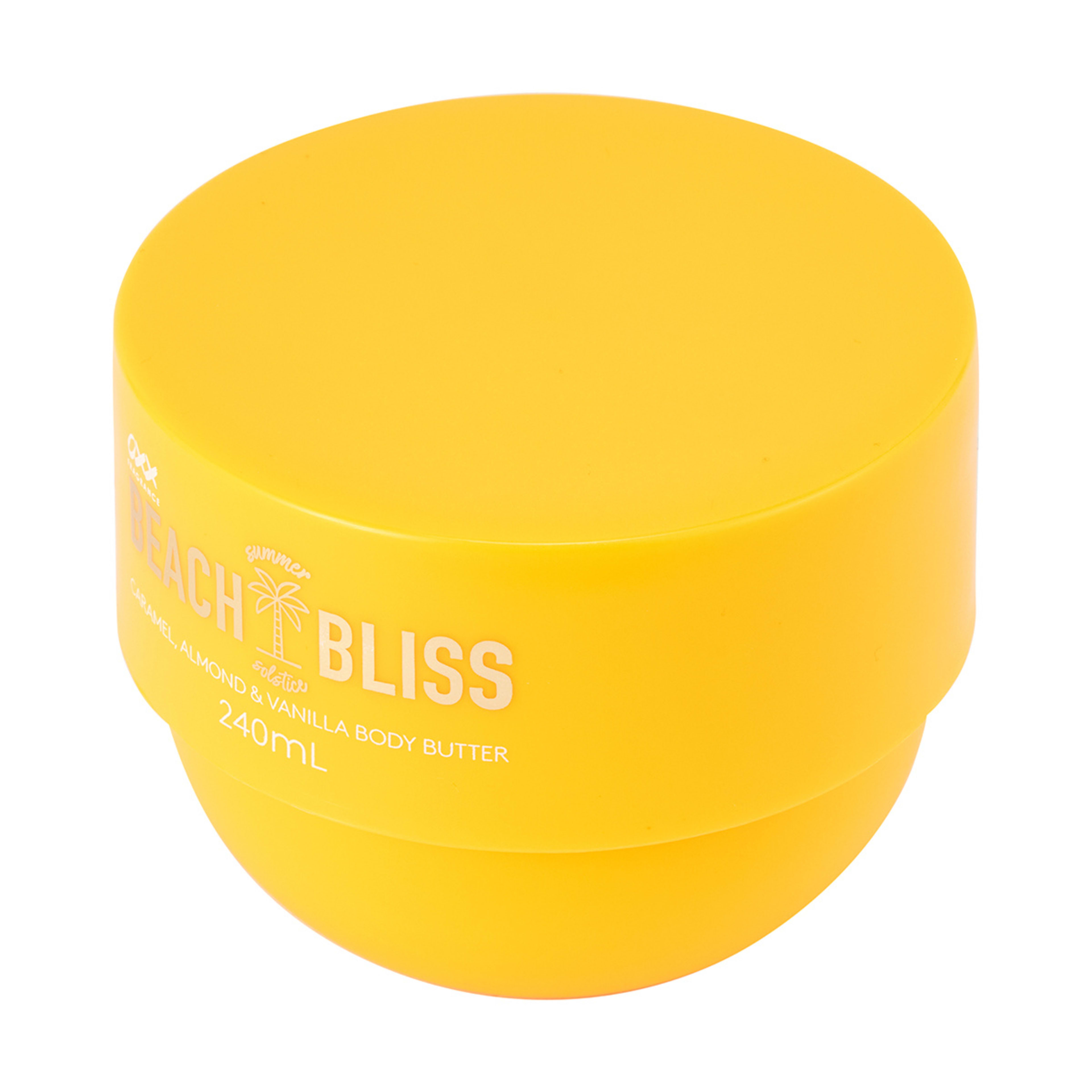 2 OXX Fragrance Beach Bliss Summer Solstice Body Butter 240ml - Caramel, Almond and Vanilla, 2 of 5