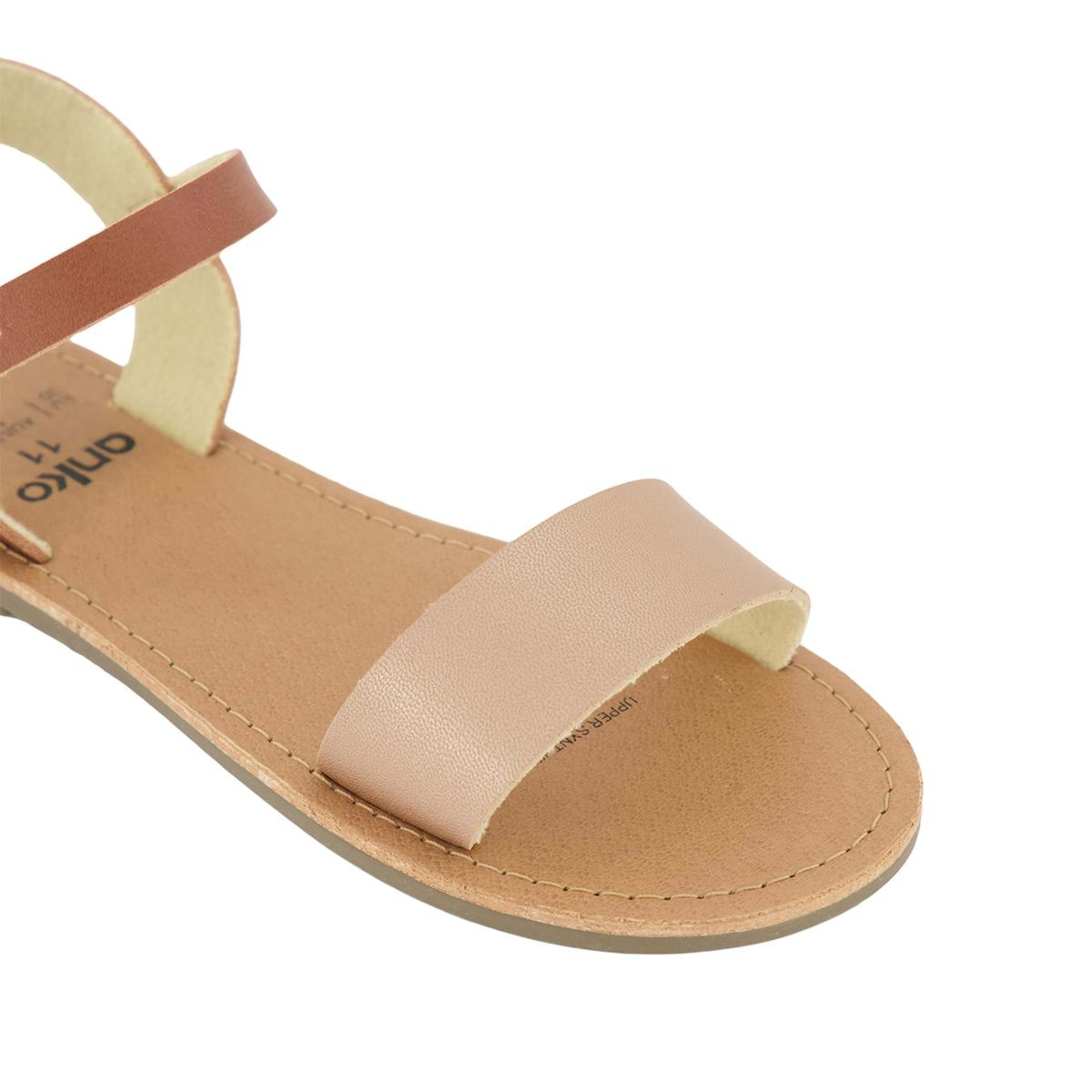 4 Junior Sandals Tan Gold, 4 of 4