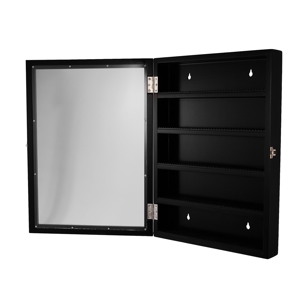 Wooden 5 Level Mini Figurine Display Case Kmart