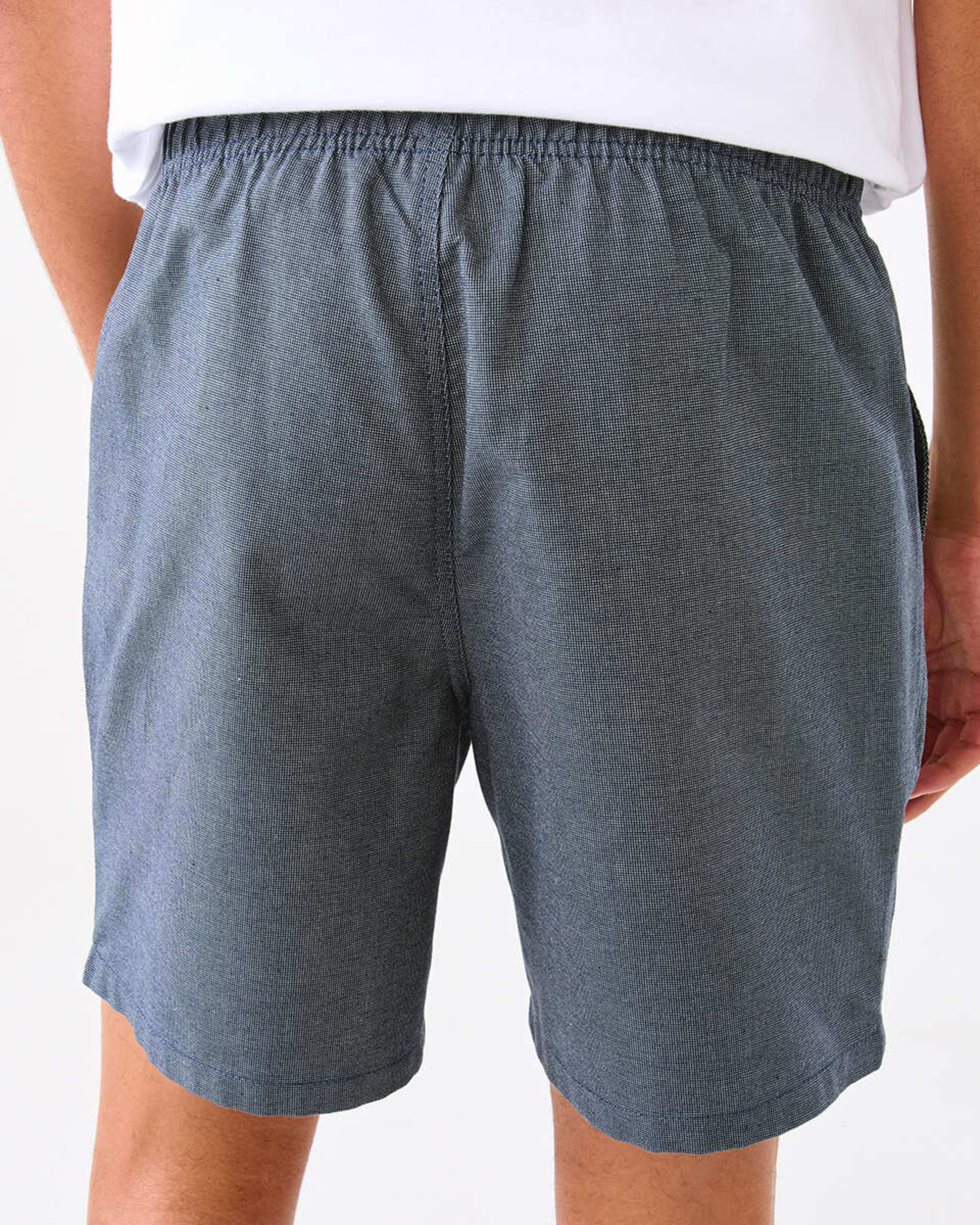 3 Yarn Dye Volley Shorts Blu Indigo, 3 of 6