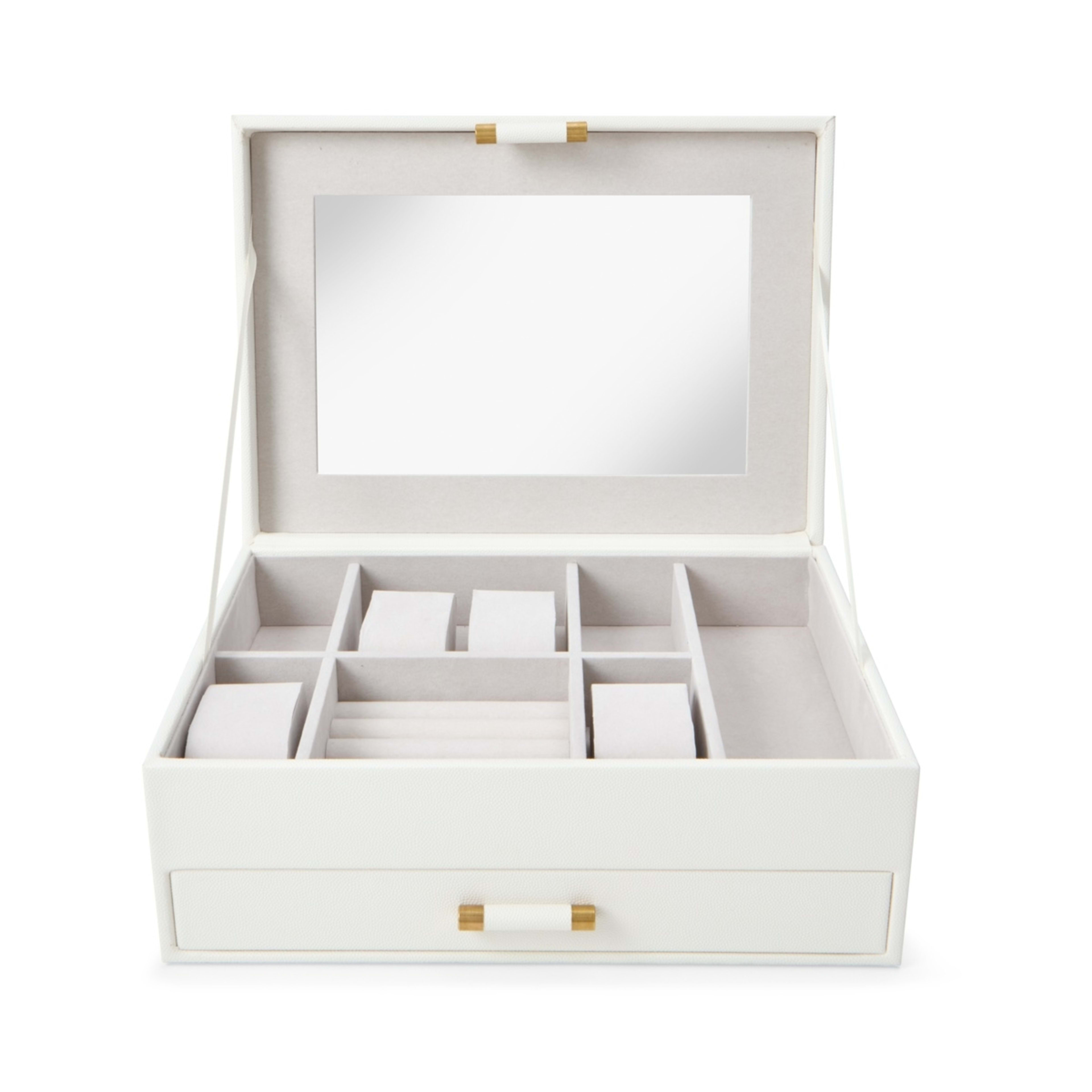 5 Leather Look Jewellery Box, 5 of 6