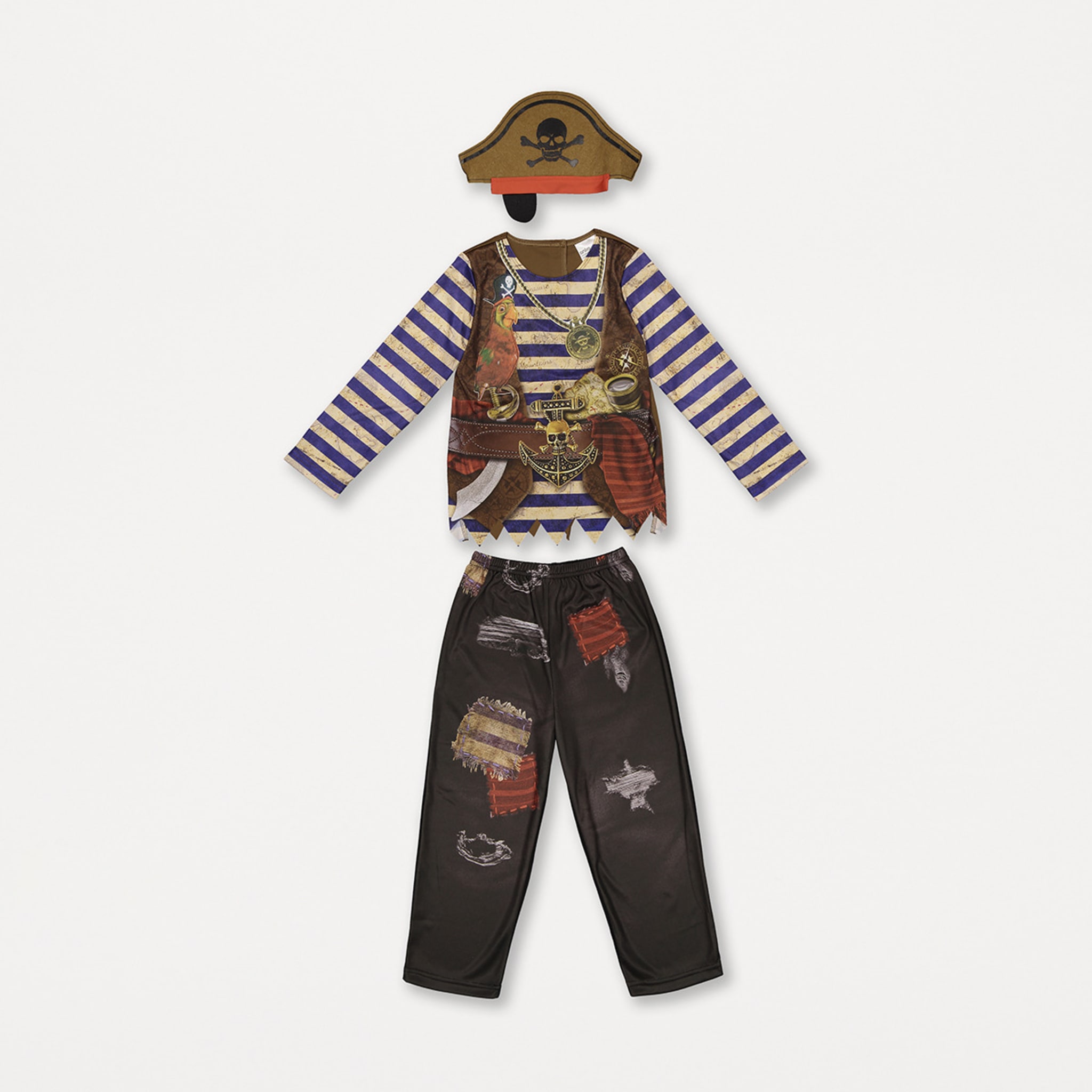 Pirate Costume Ages 46 Kmart