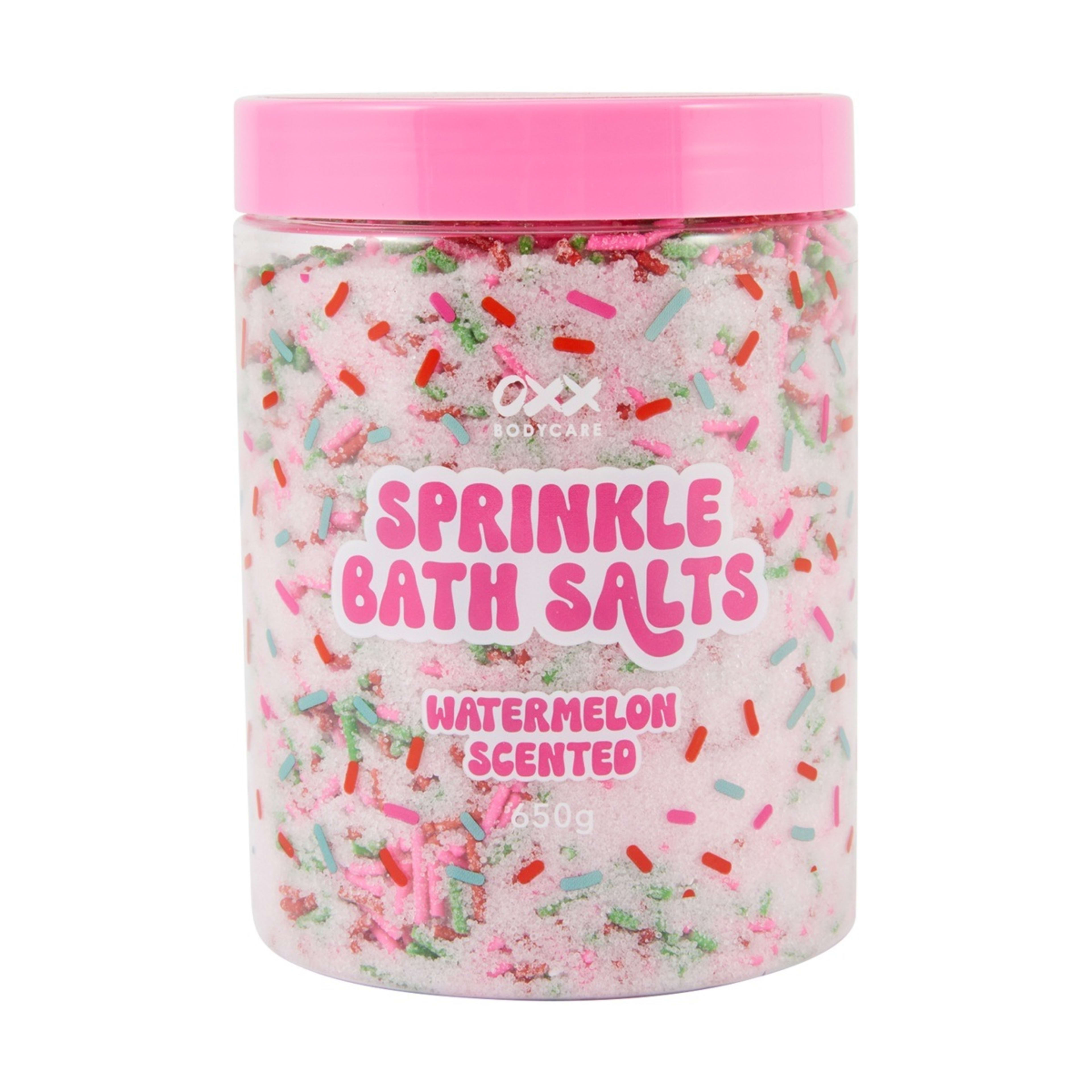 1 OXX Bodycare Sprinkle Bath Salts 650g - Watermelon Scented