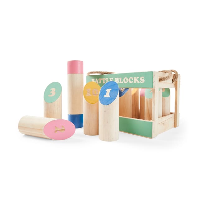 Wooden Battle Blocks Kmart