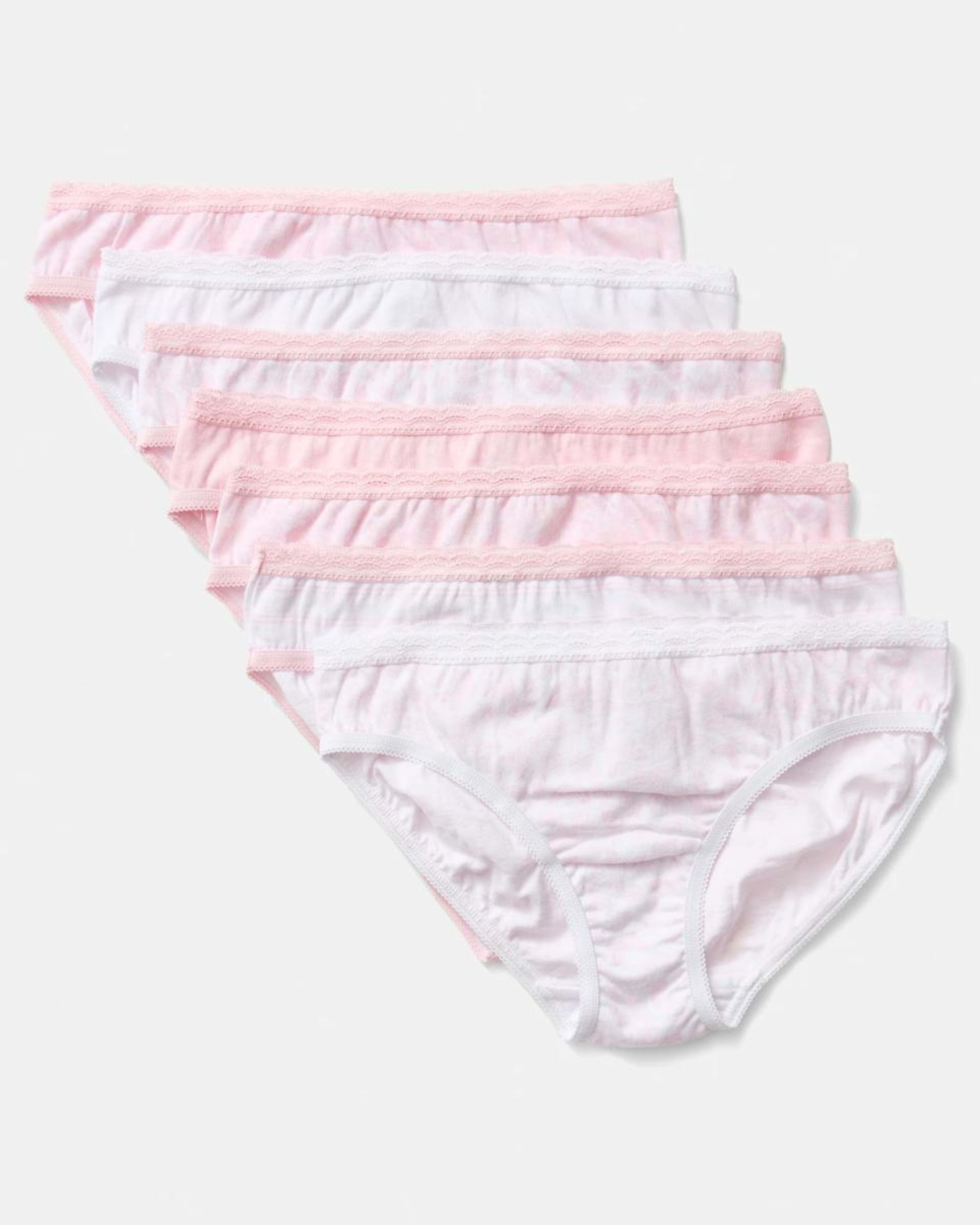 1 7 Pack Briefs PINK BUTTERFLY, 1 of 10