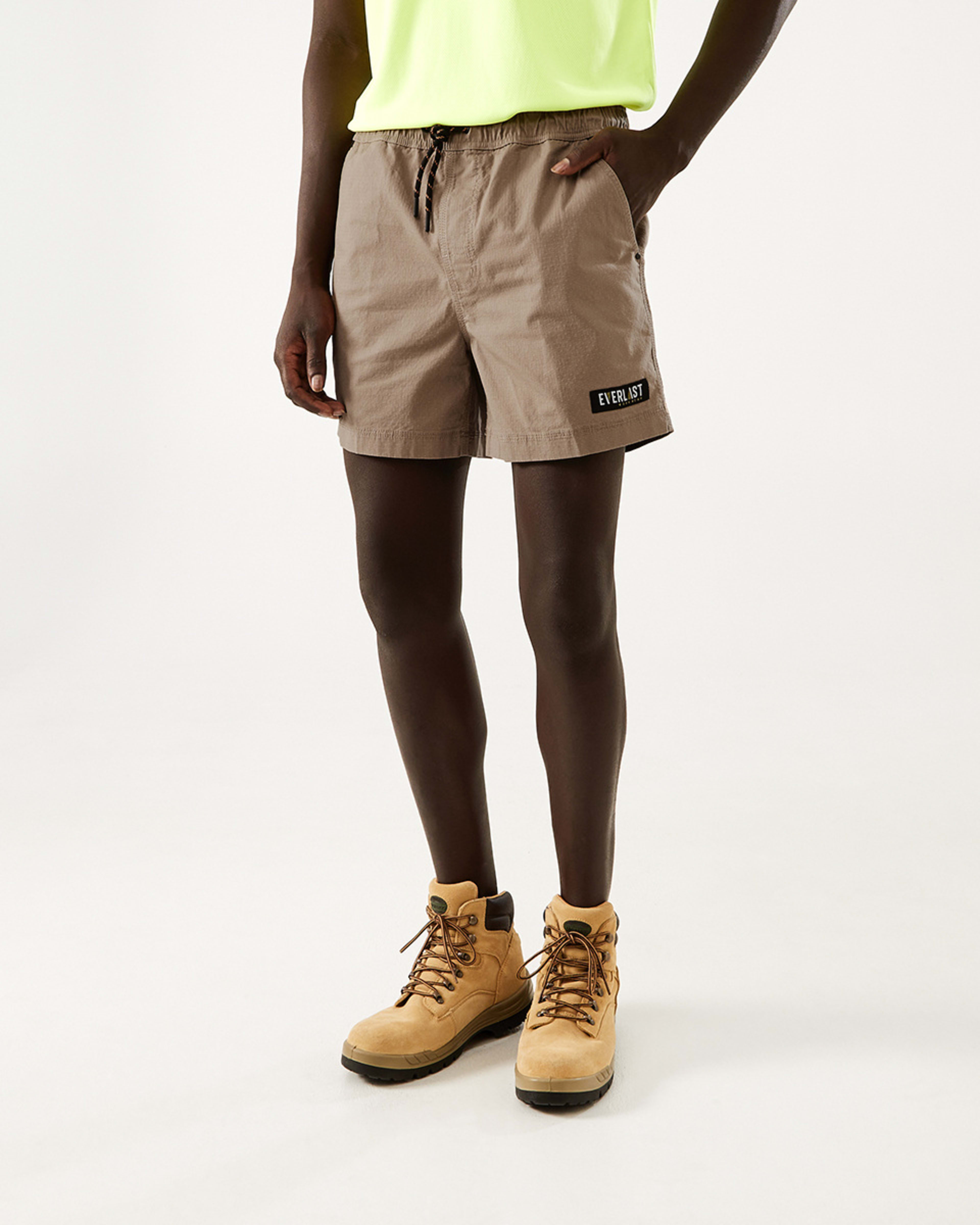 8 Everlast Mens Workwear Short Shorts Wet Sand, 8 of 8