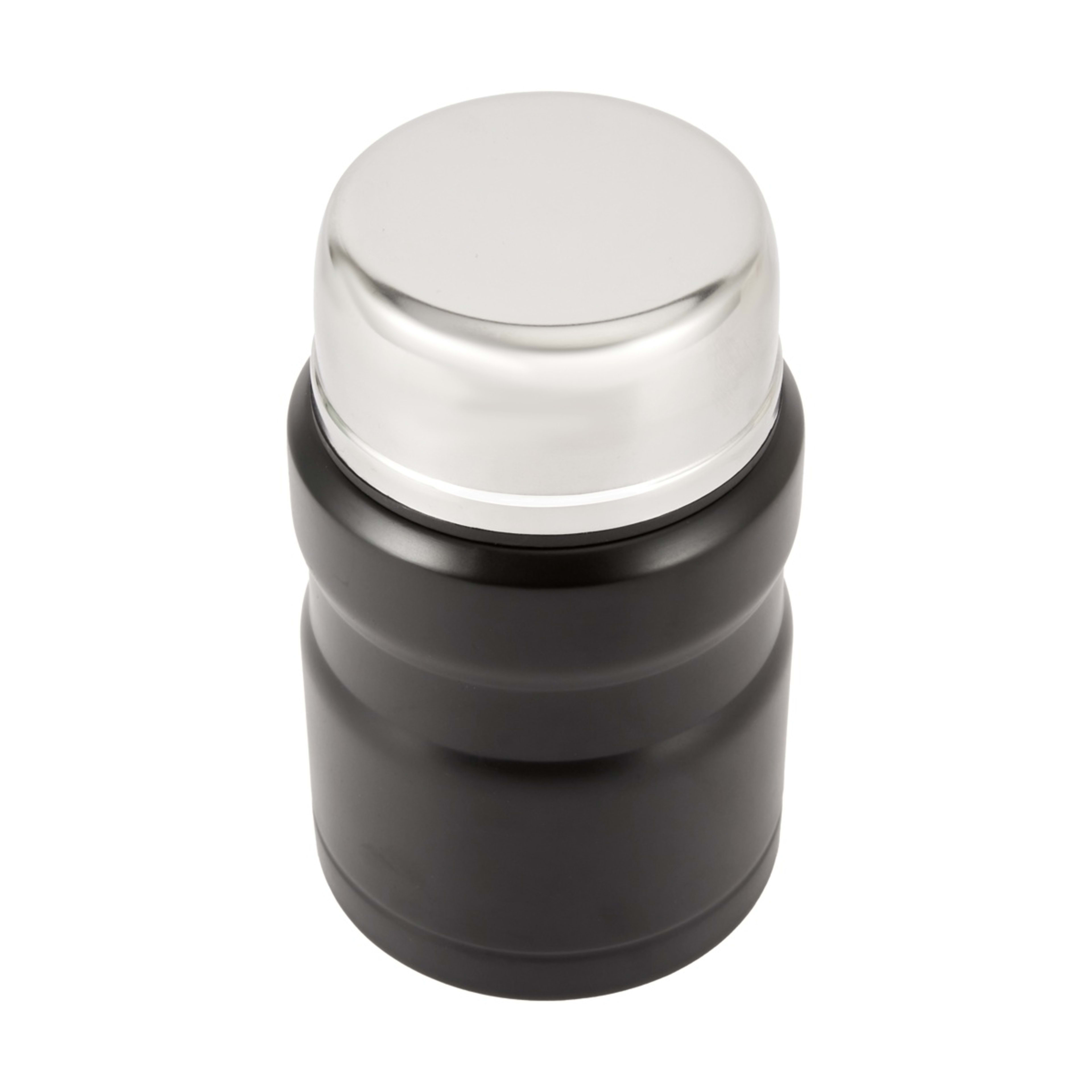 2 490ml Black Food Flask with Spoon, 2 of 7
