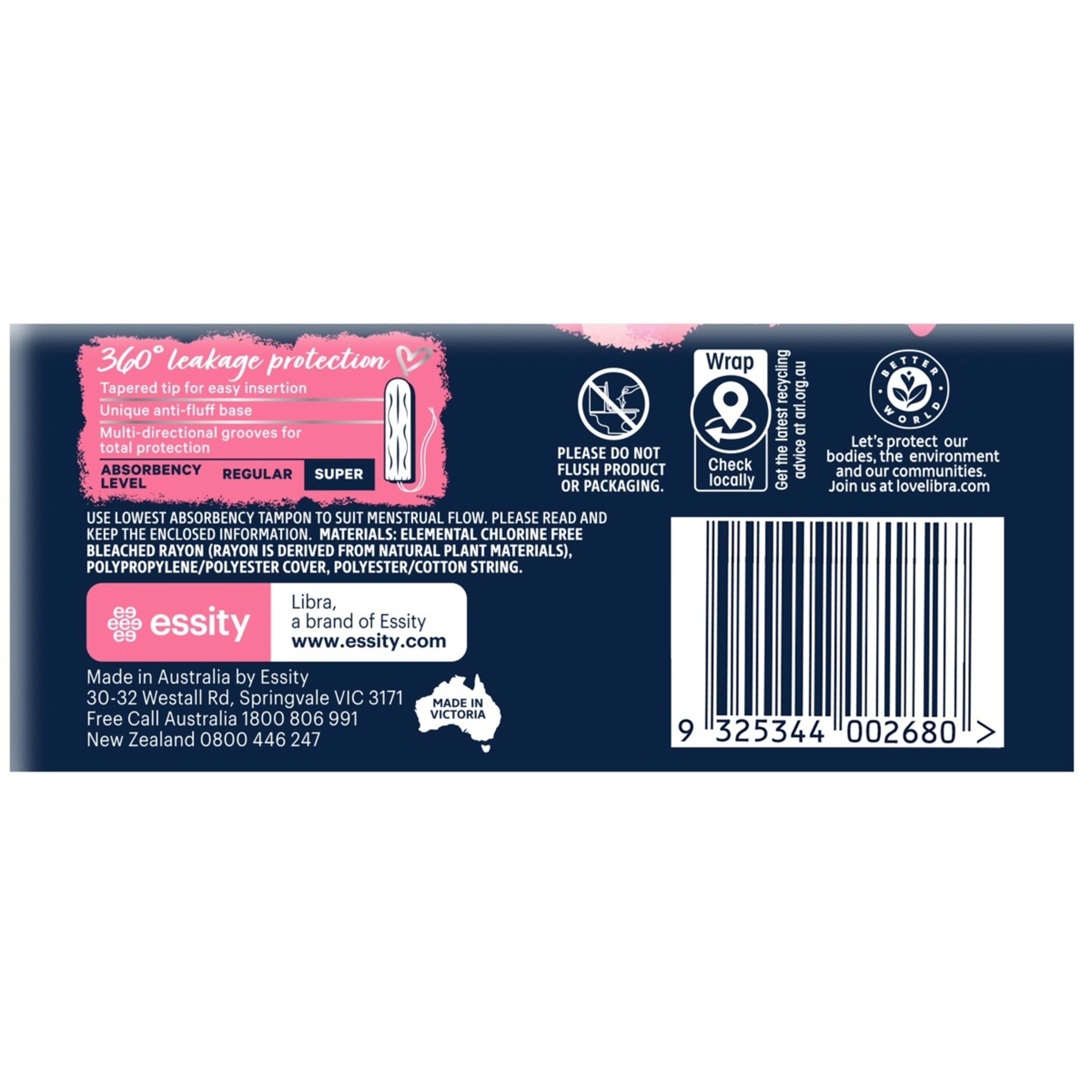 2 Libra 16 Pack Original Super Tampons, 2 of 6