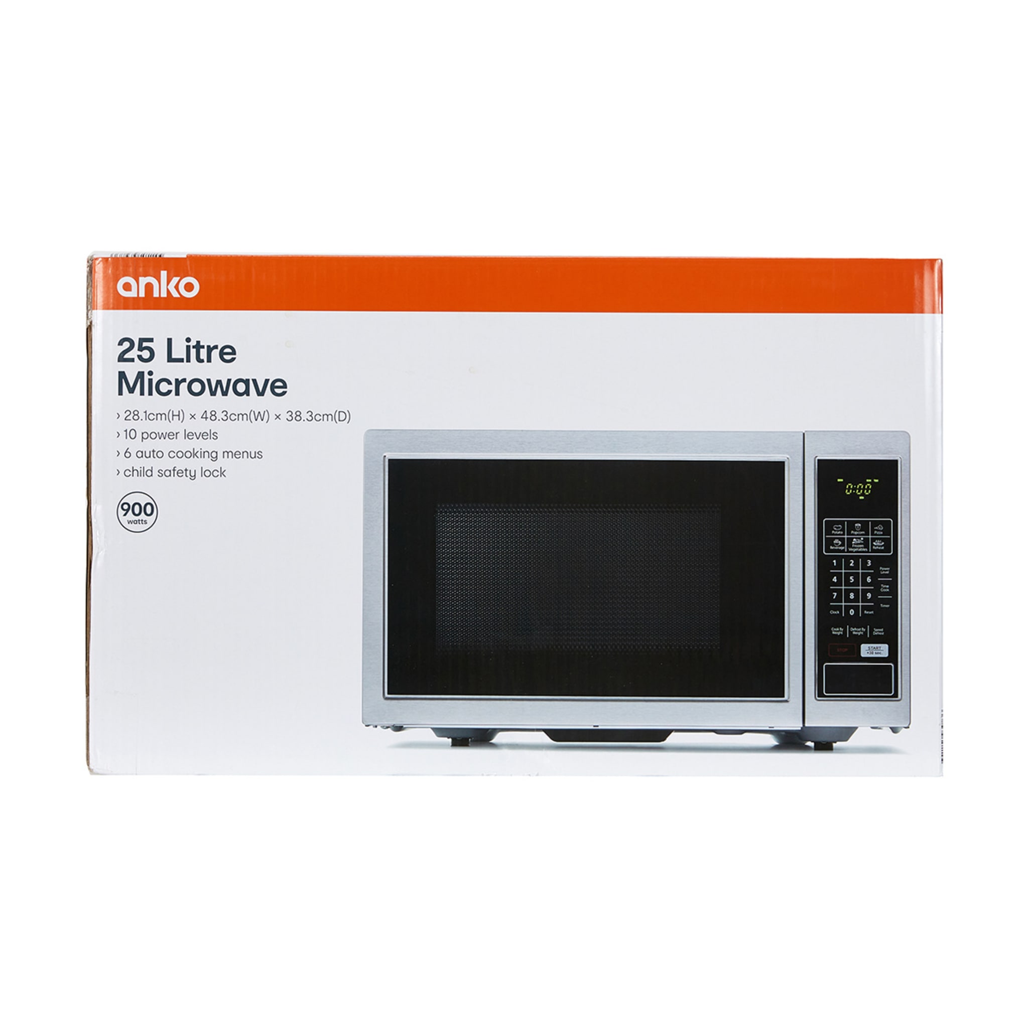 25L Microwave Kmart