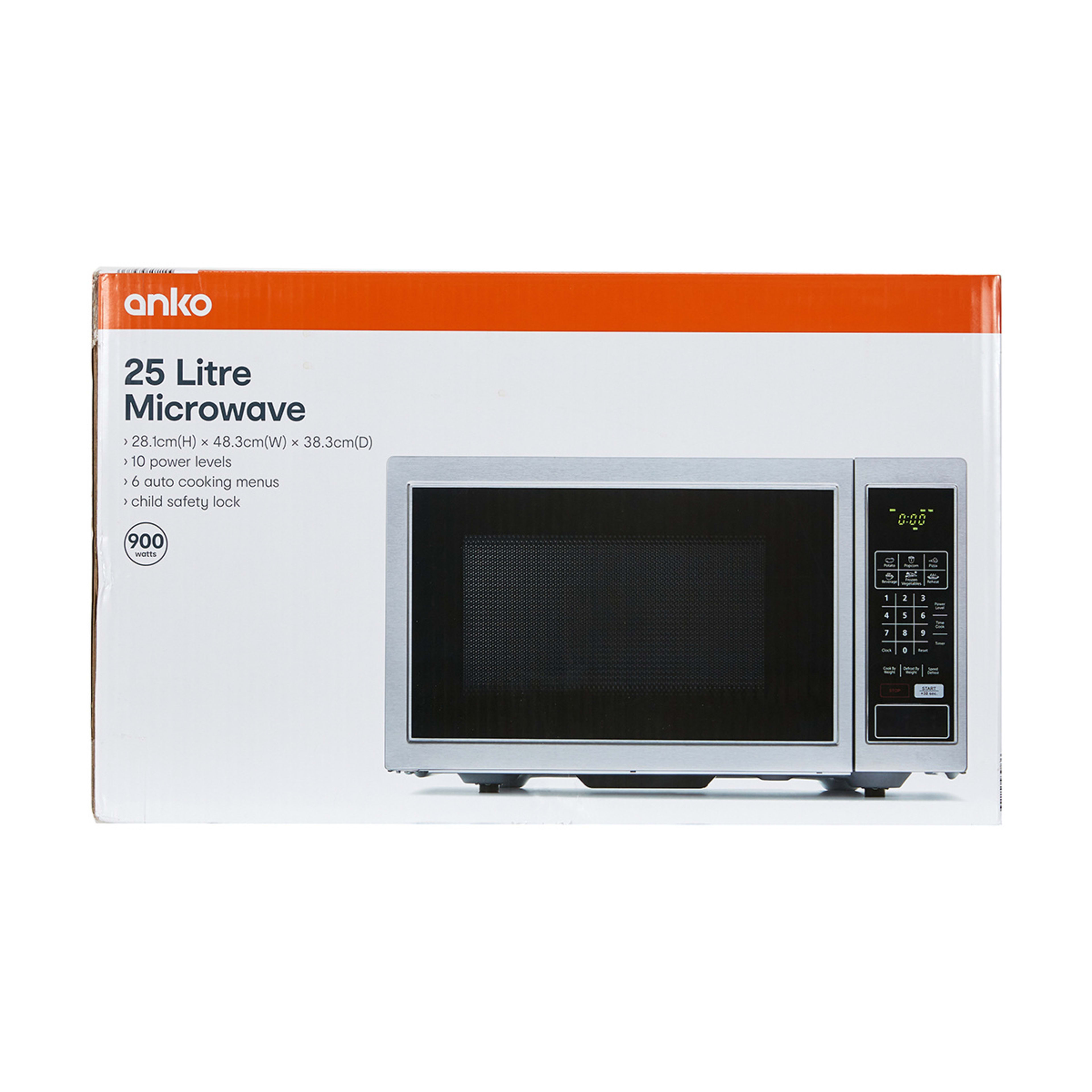 25L Microwave Kmart