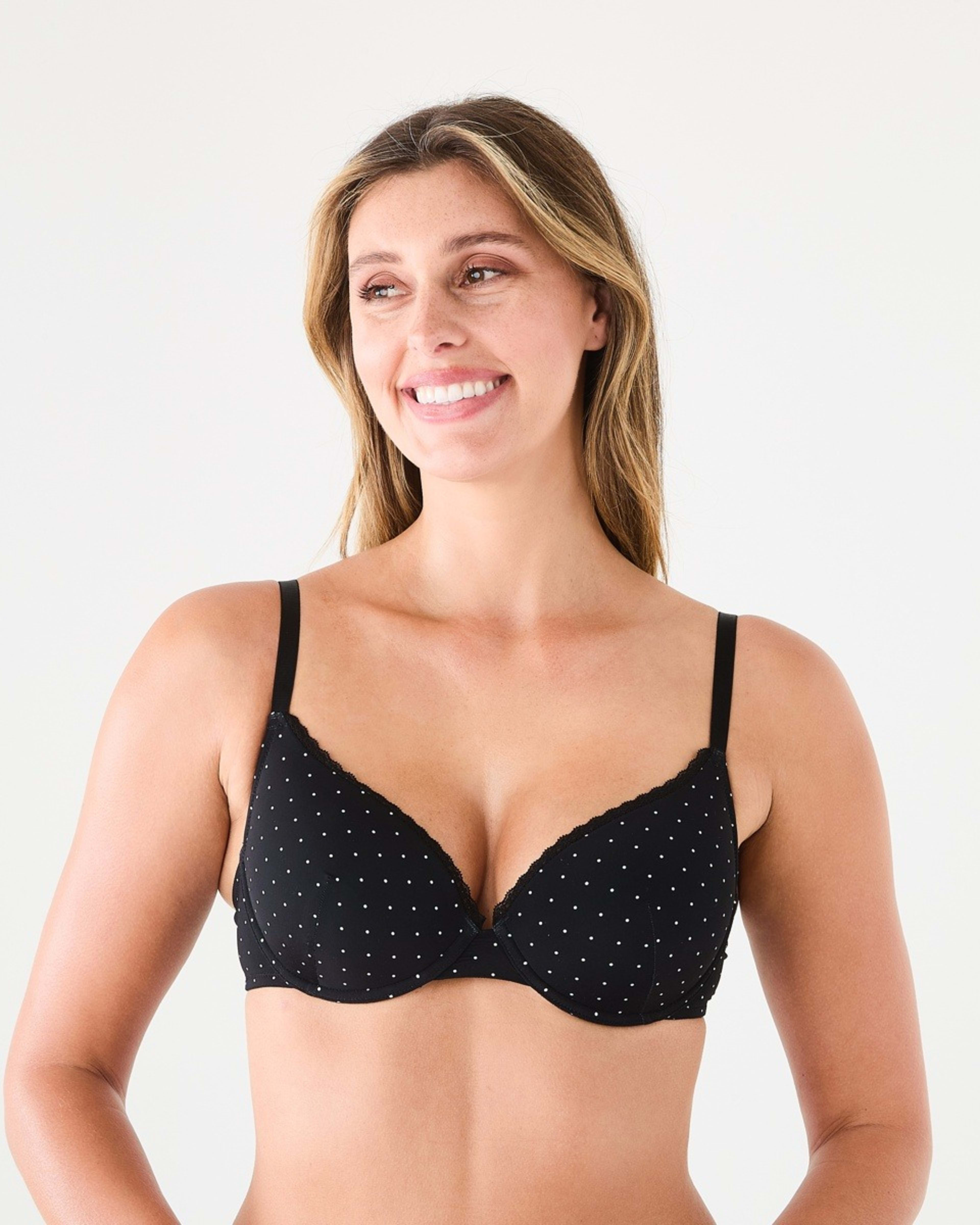 3 2 Pack T-shirt Bra Pin Spt Bk, 3 of 9