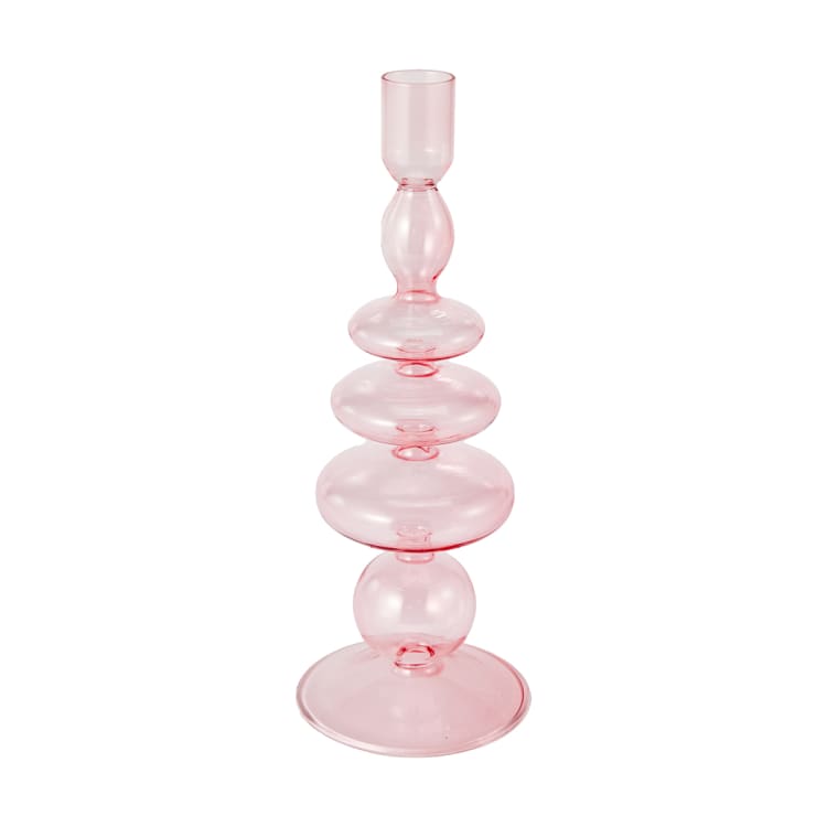 Pink Taper Candle Set Kmart