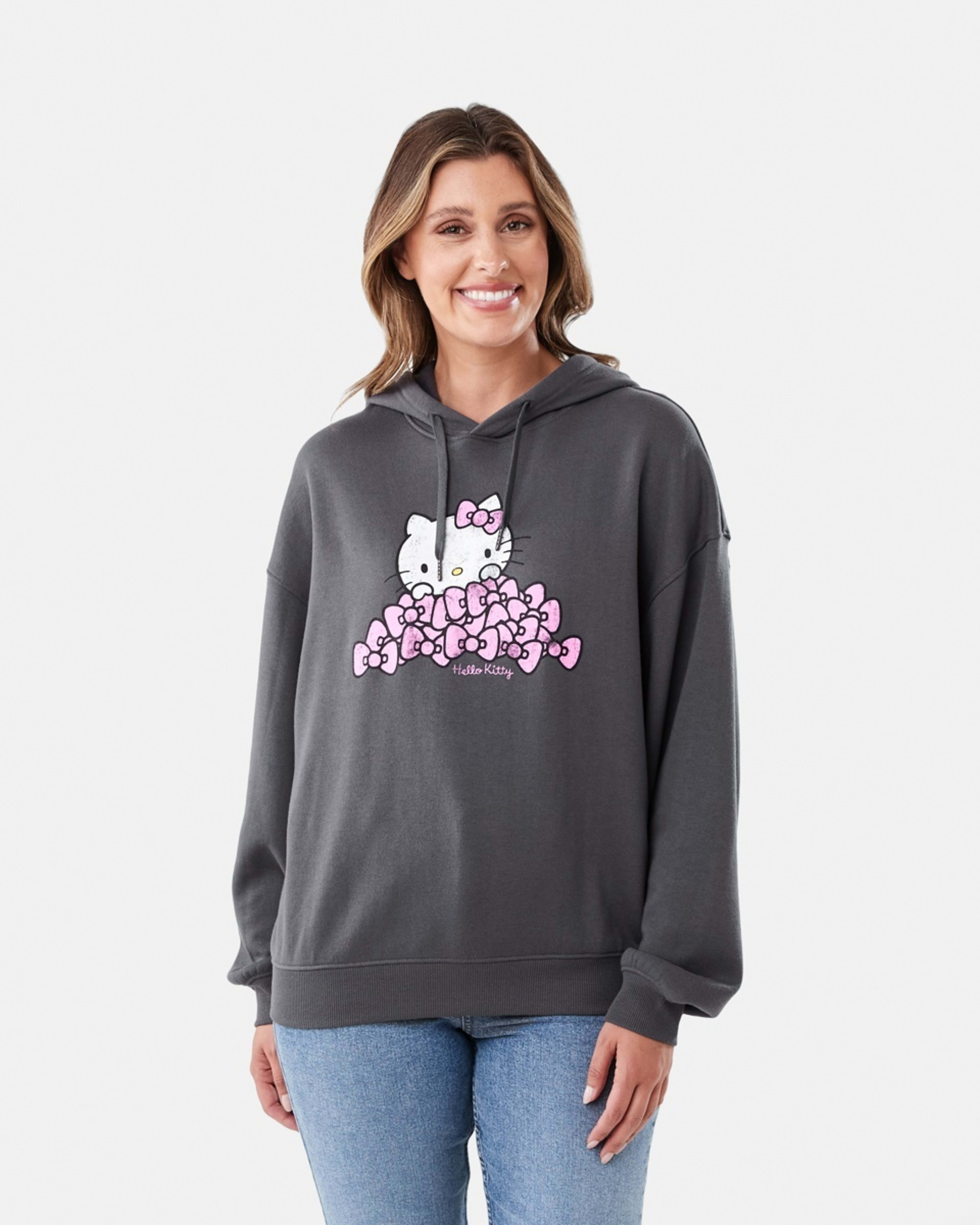 1 Hello Kitty License Long Sleeve Hoodie Hellokitty