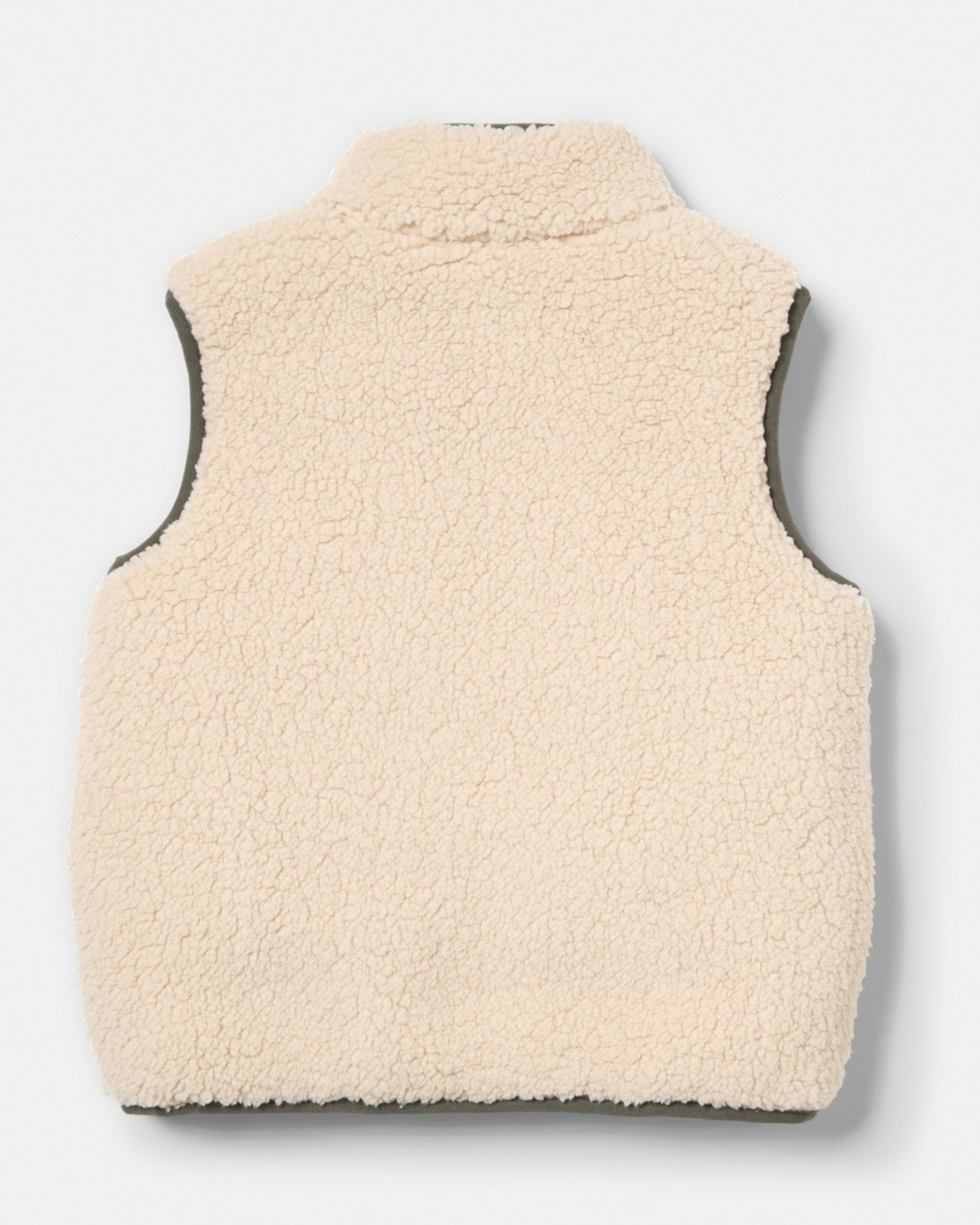 9 Sherpa Vest Ecru, 9 of 9