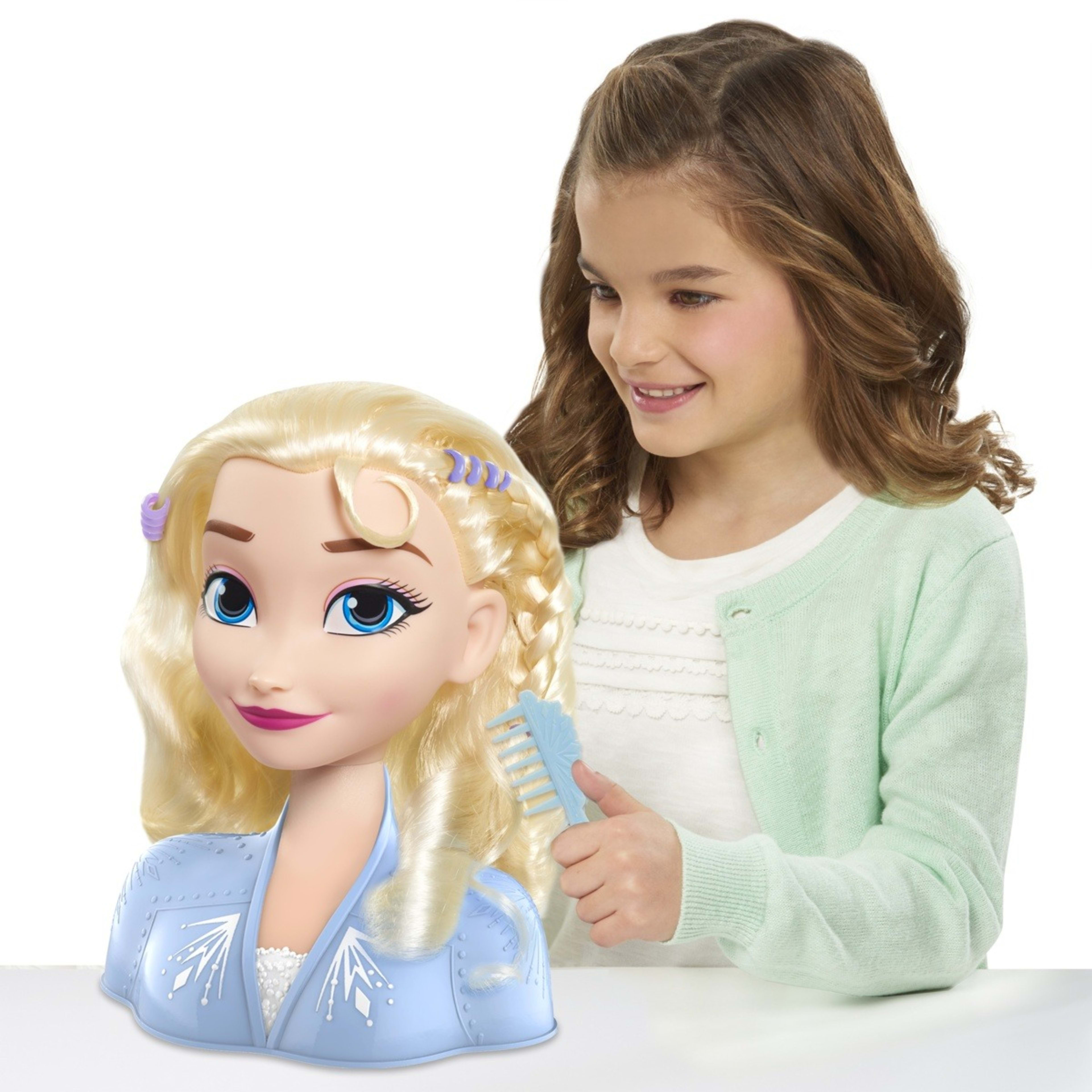 4 Disney Frozen Elsa Styling Head, 4 of 5