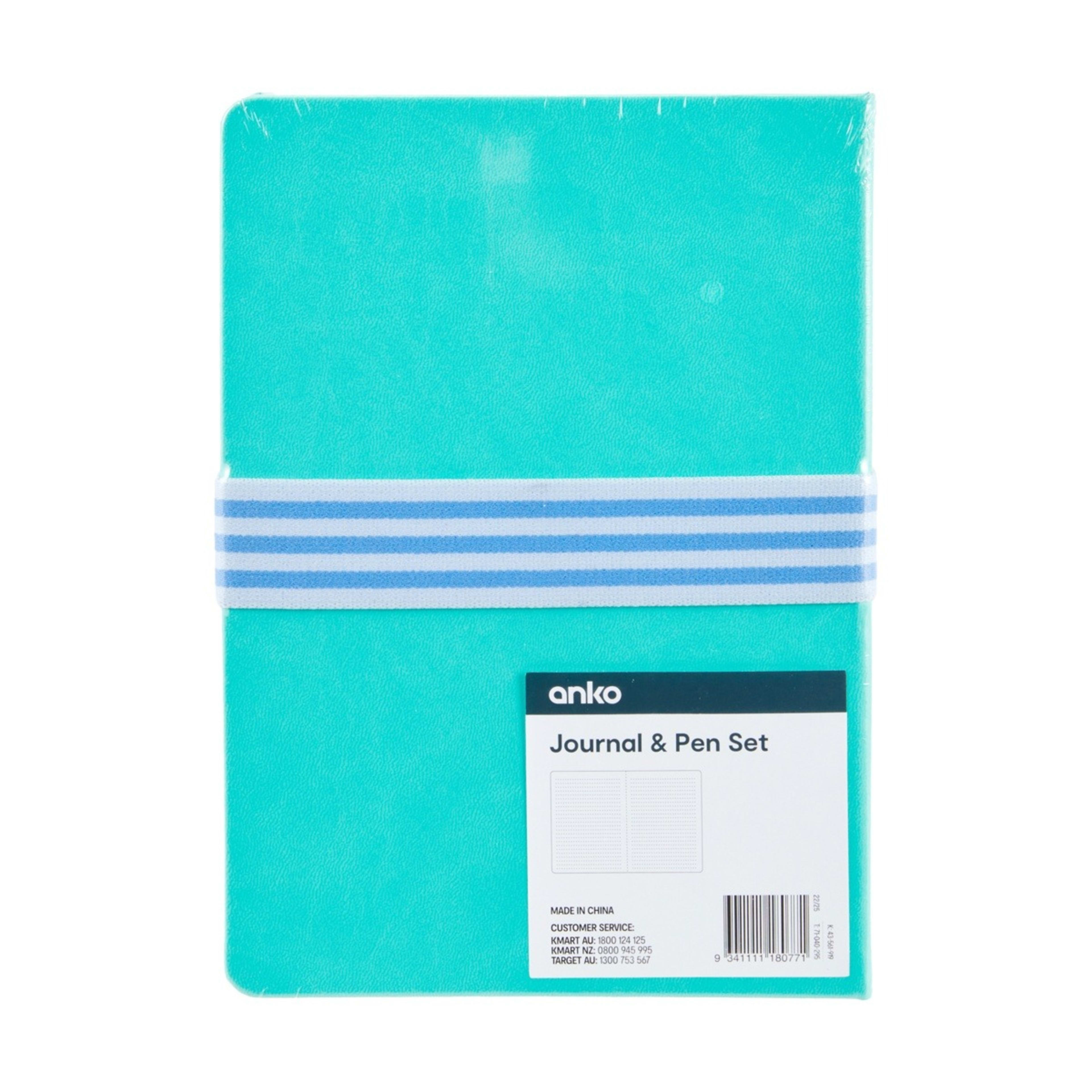 5 Journal and Pen Set - Green, 5 of 5